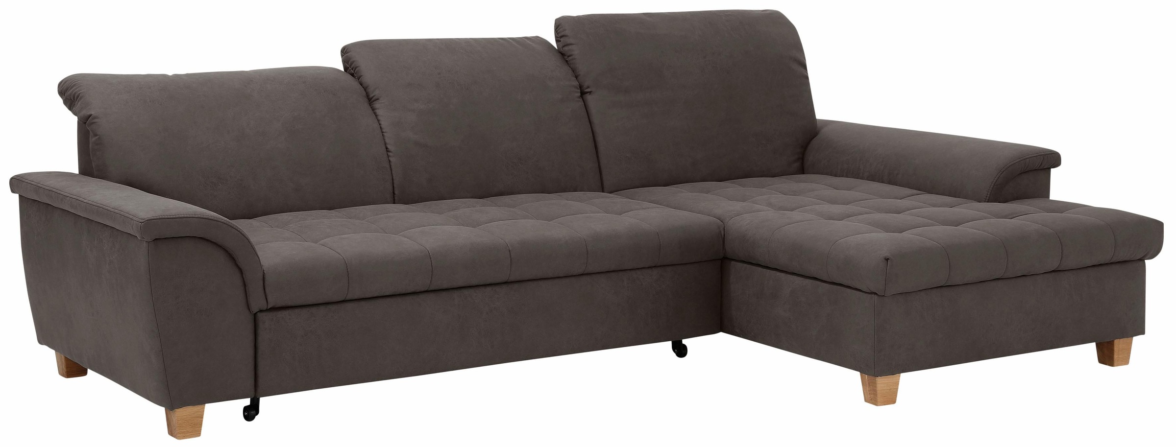 Home affaire Ecksofa "Lyla fester Sitzkomfort, bequeme Armlehnen, Breite 27 günstig online kaufen