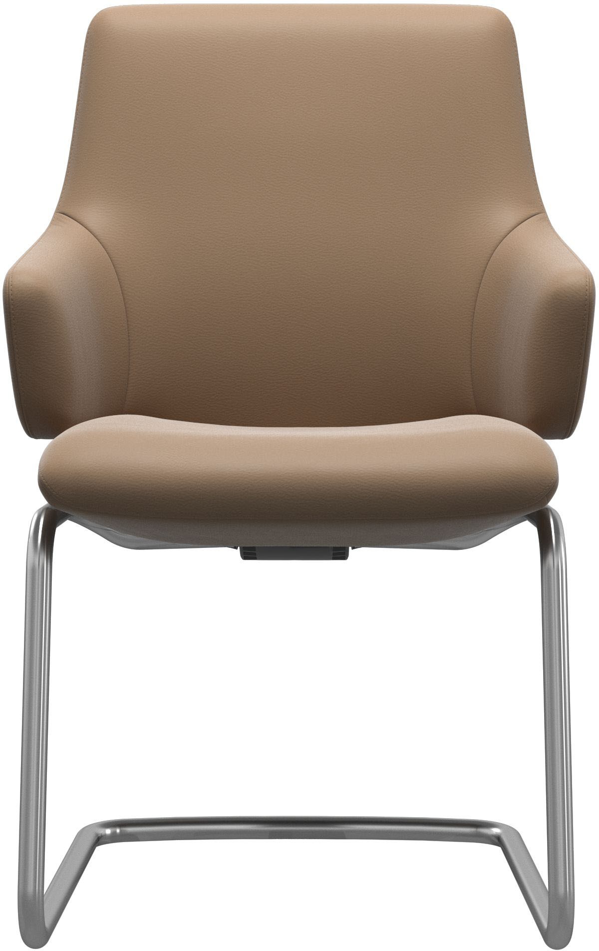 Stressless® Polsterstuhl »Laurel«, Leder PALOMA, Low Back mit Armlehne, Größe L, mit Beinen aus Stahl in Chrom matt