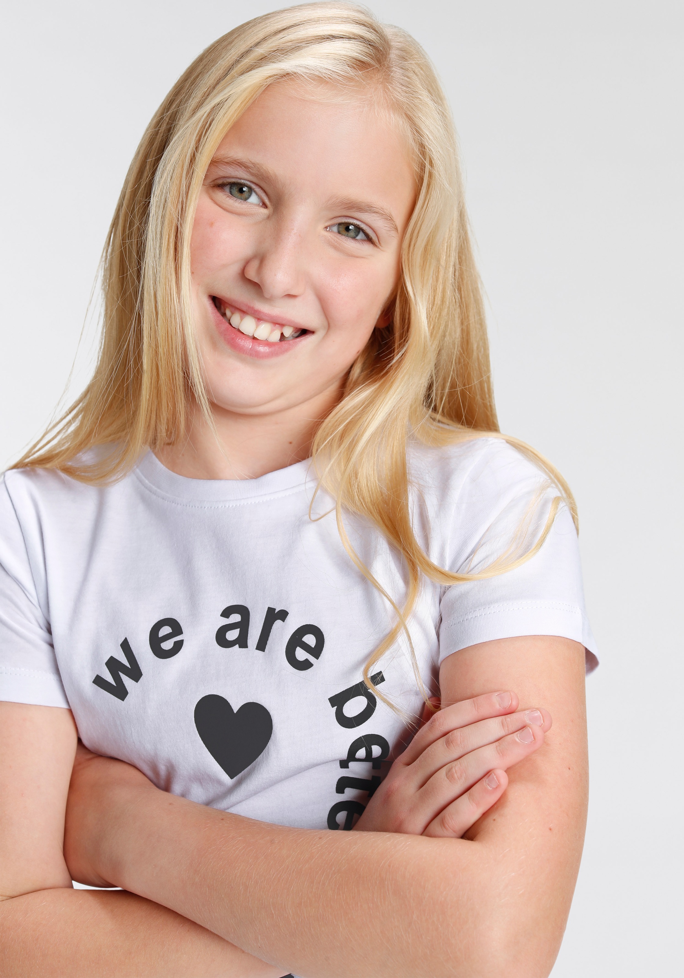 KIDSWORLD T-Shirt »we are | 2 (Packung, better ▷ together«, BAUR Form für Basic tlg.)