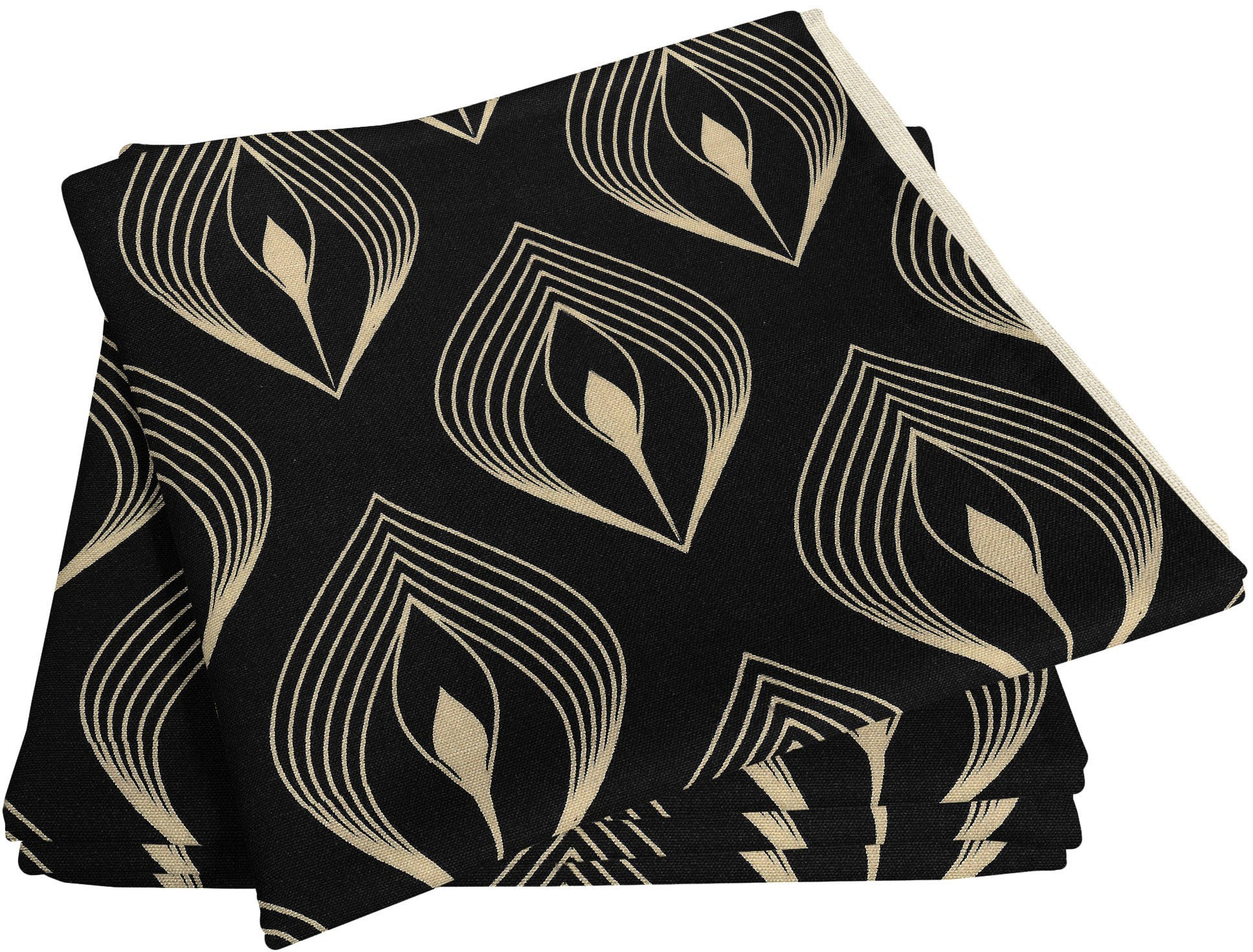 Adam Stoffserviette "Feathers" GOTS organic,zertifiziert durch CERES 0242Ma günstig online kaufen