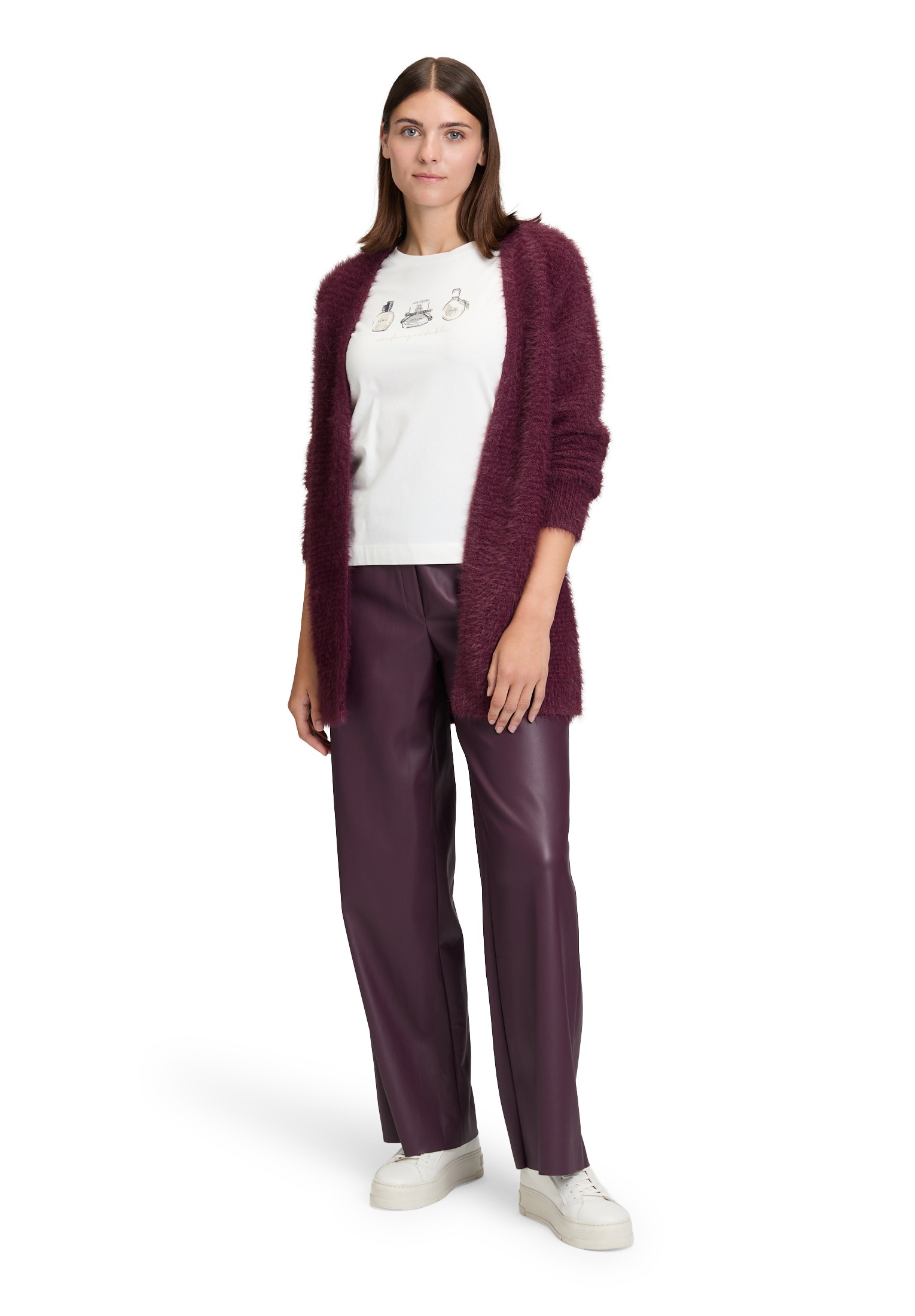 Betty&Co Strickjacke »Betty & Co Damen Strick-Cardigan ohne Verschluss«
