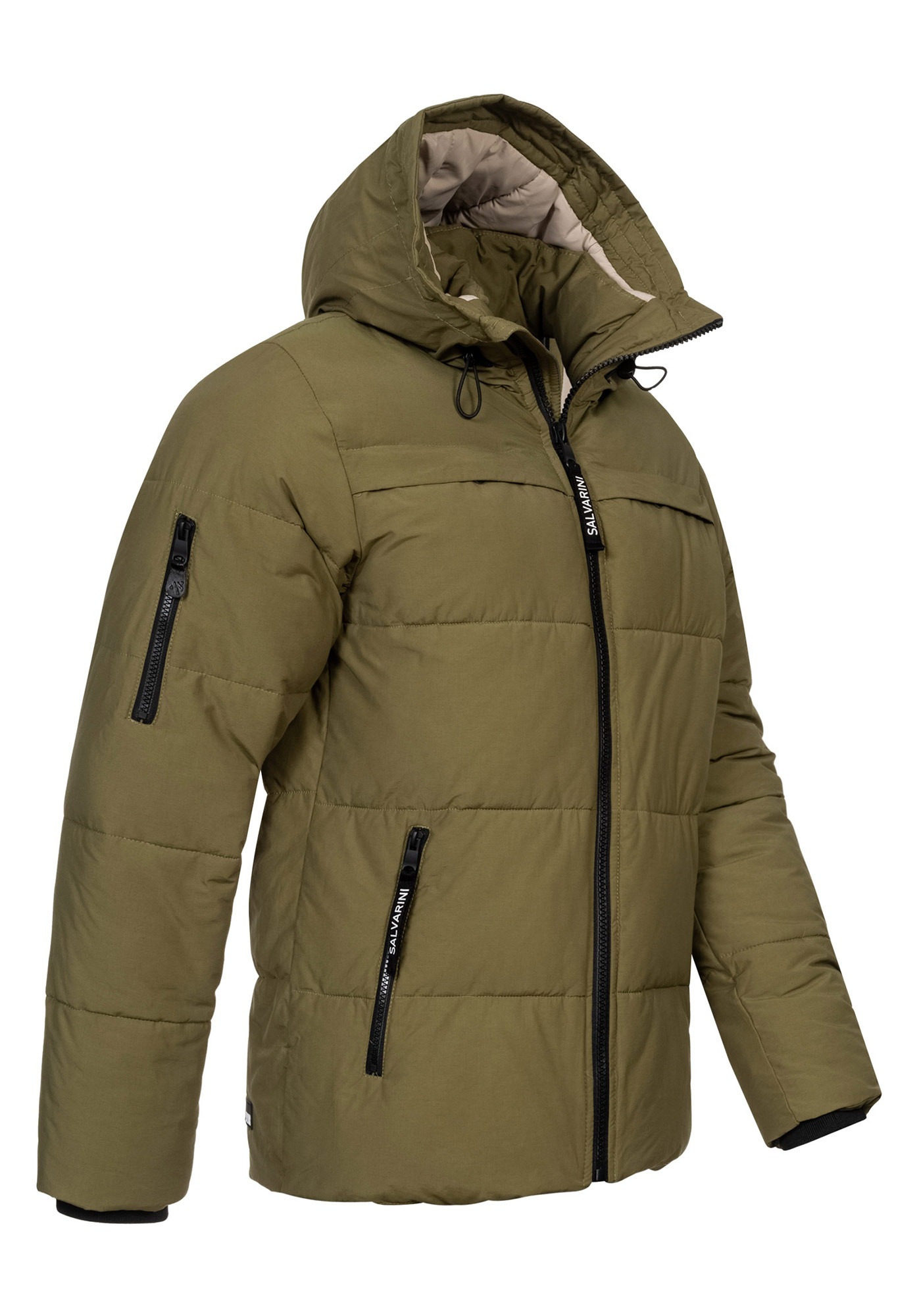 Alessandro Salvarini Winterjacke »ASDiego« mit extra hohem Kragen und vielen Taschen