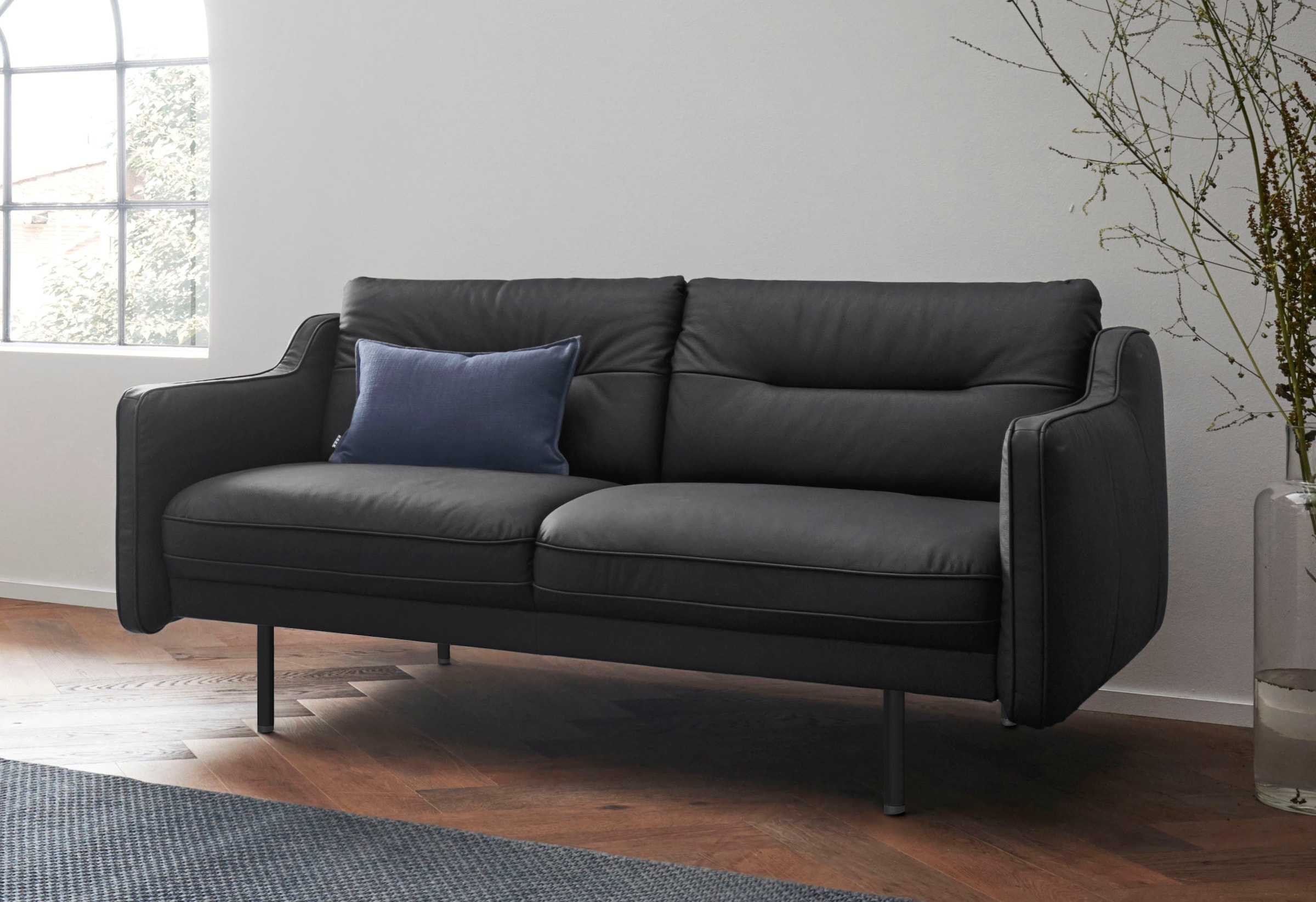 Home affaire 2-Sitzer "Nordfyn" edles Design in 3 Bezugsqualitäten, Design günstig online kaufen