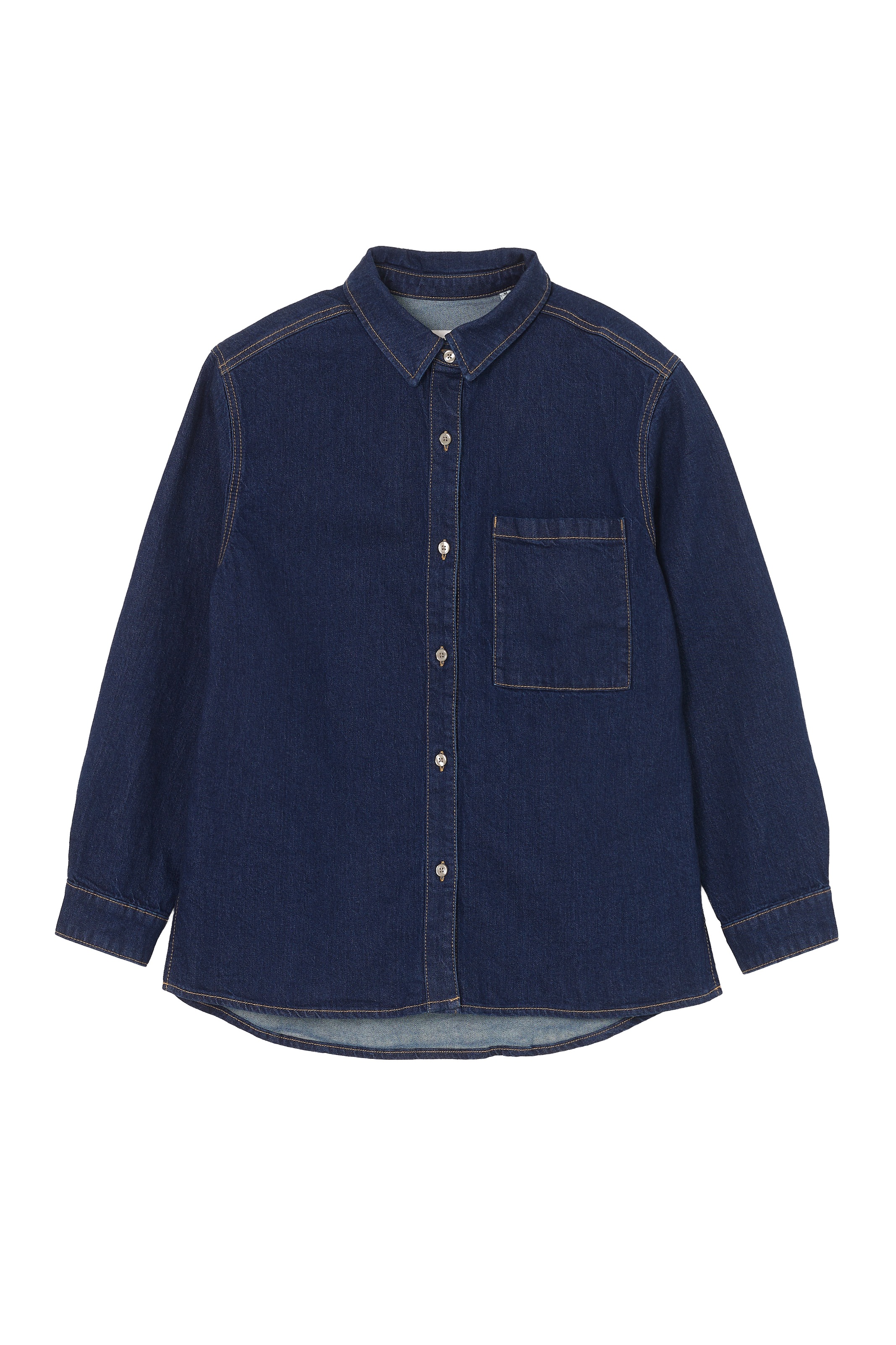 SENSES.THE LABEL Jeansbluse, mit Brusttasche