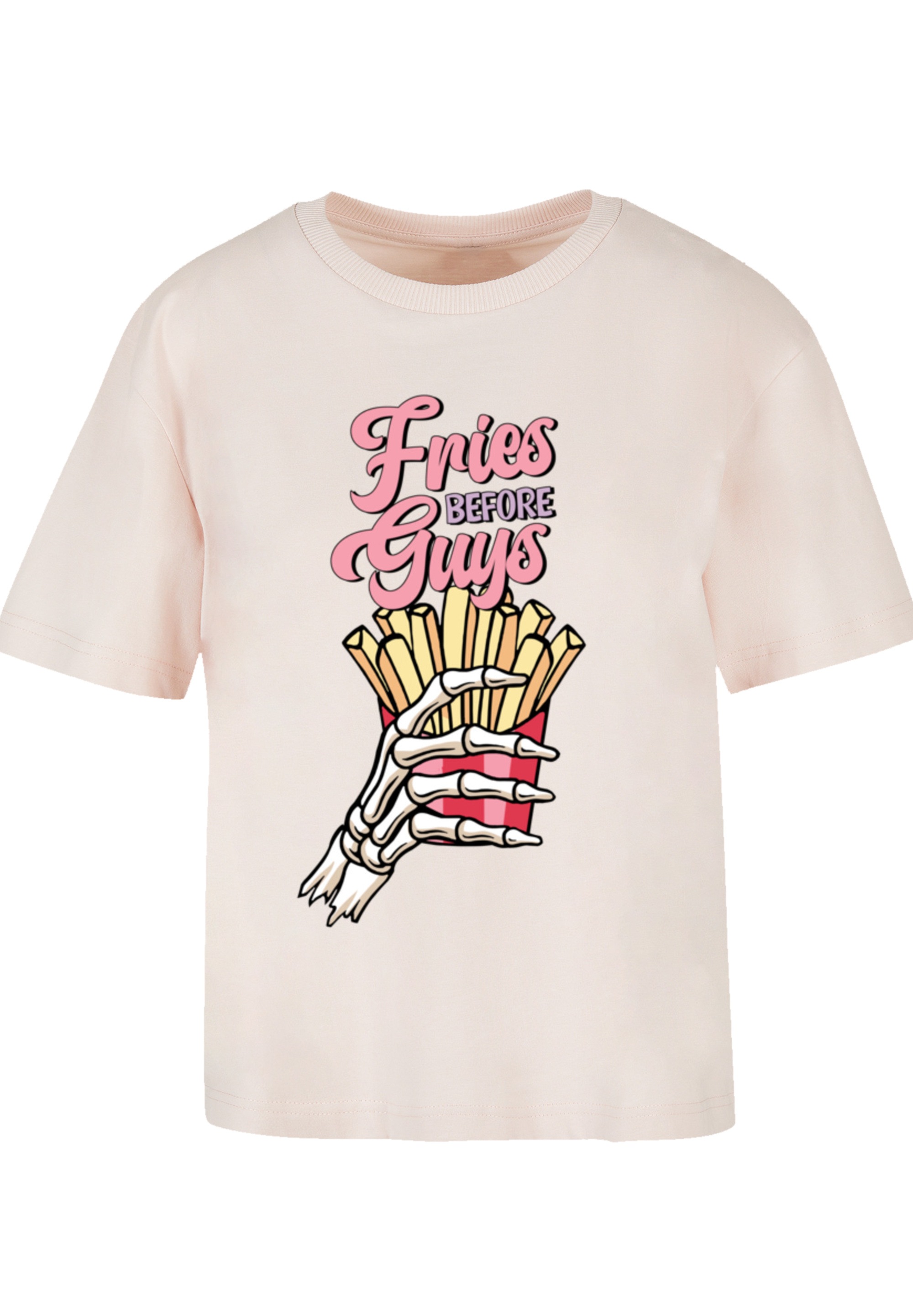 F4NT4STIC T-Shirt "Anti Valentinstag Fries", Premium Qualität günstig online kaufen