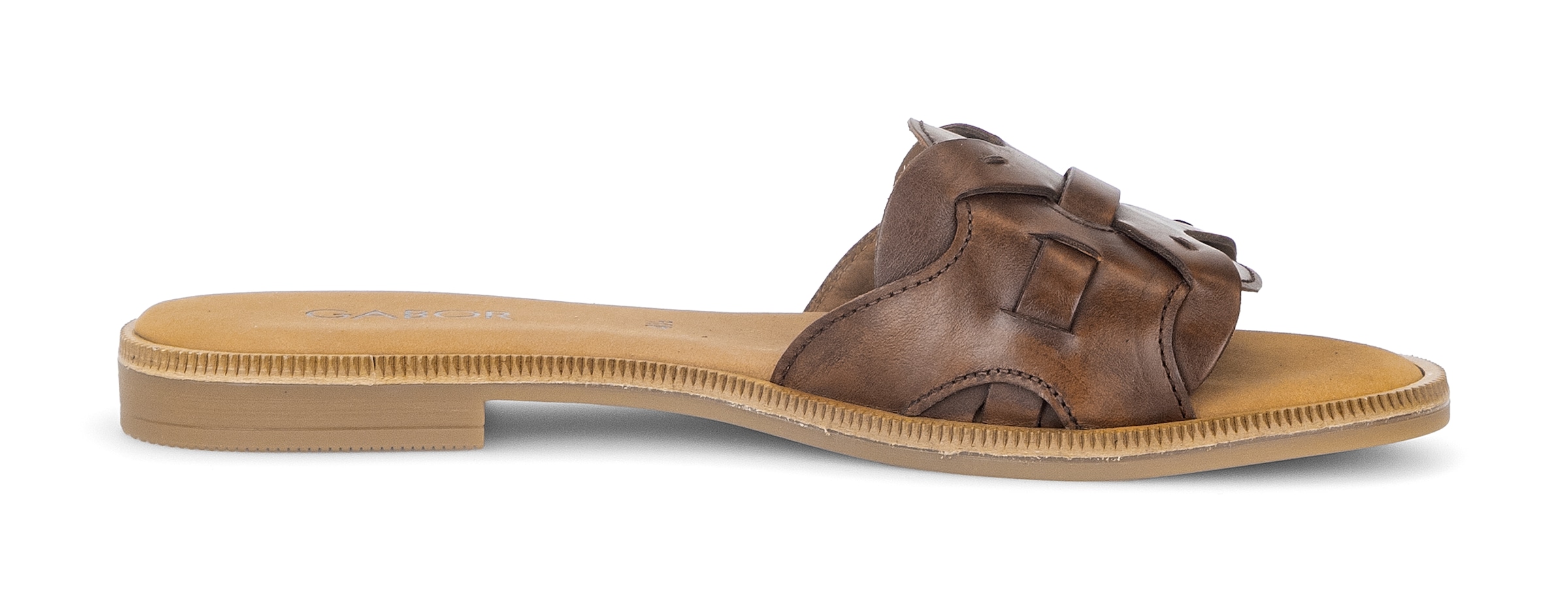 Gabor Pantolette  , Sommerschuh mit dezentem Blockabsatz