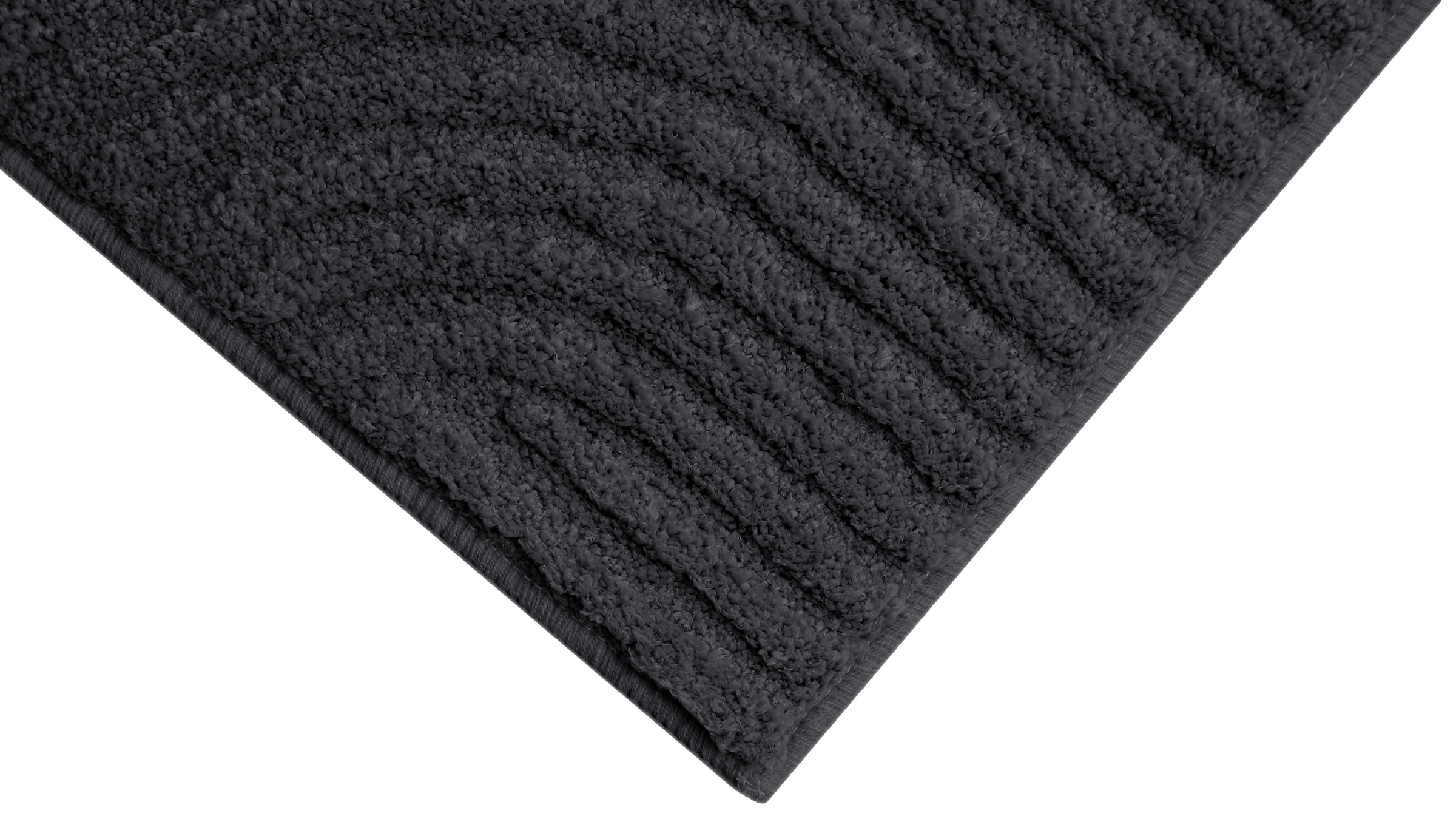 my home Badematte »Ognon, Scandi, Boho, modernes Muster«, rutschhemmend beschichtet, fußbodenheizungsgeeignet-schnell trocknend-strapazierfähig, Badteppich, Uni Farben, Hoch-Tief-Effekt