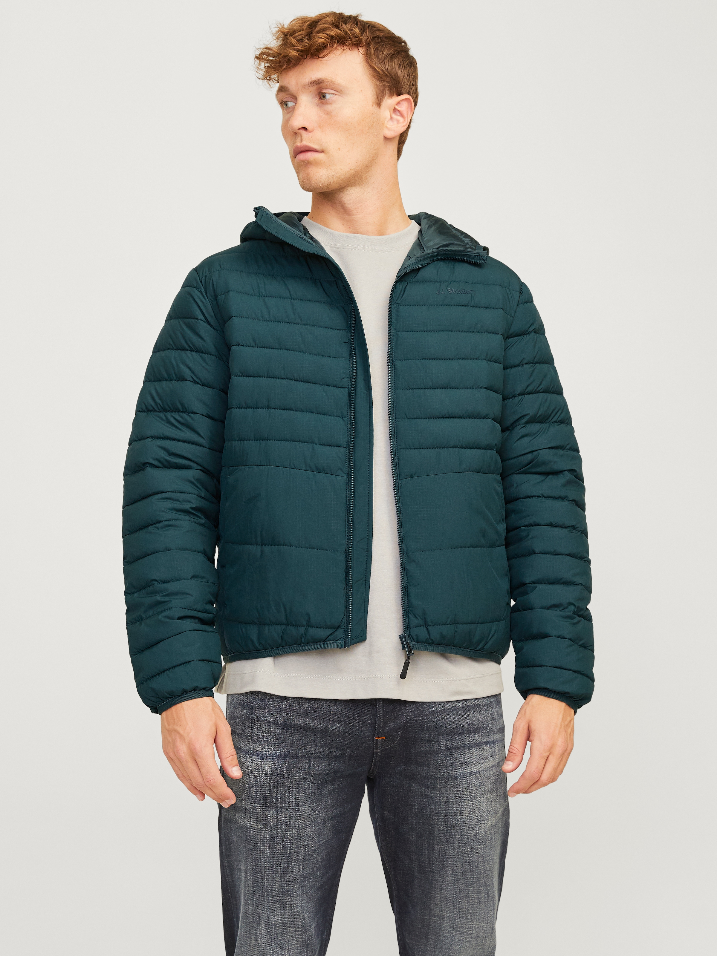 Jack & Jones Steppjacke "JJESTATE PACKABLE PUFFER HOOD NOOS", mit Kapuze, mit Kapuze