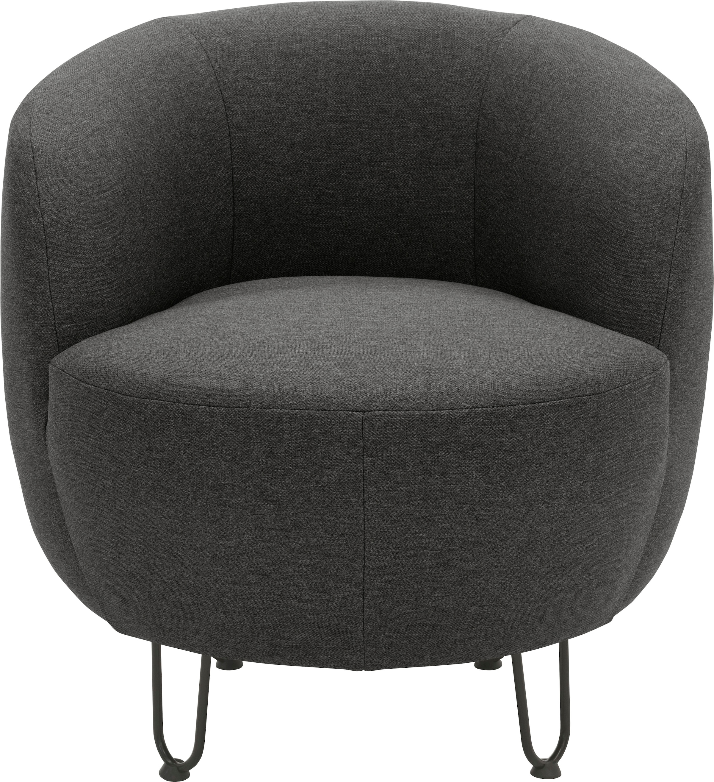 Home affaire Sessel "Anjuli Lieferzeit nur 2 Wochen" Runde Form, perfektes günstig online kaufen