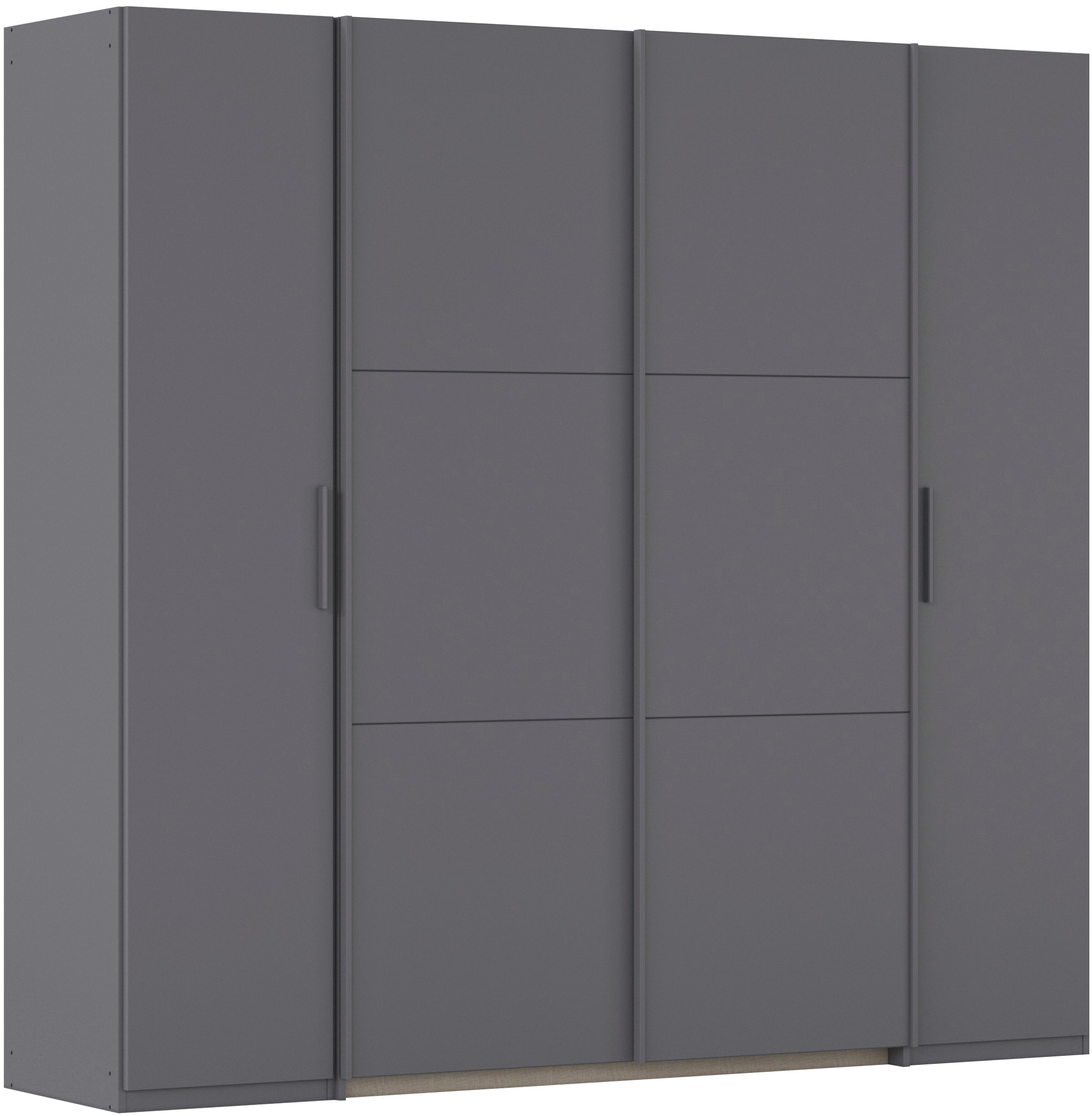rauch Schwebetürenschrank "Kleiderschrank Drehtürenschrank Schrank Garderobe KRONACH" in 3 Ausstattungen BASIC/CLASSIC/PREMIUM, Breiten 225/268/311/354 cm, mit Dreh- und Schwebetüren und vielen Einlegeböden MADE IN GERMANY