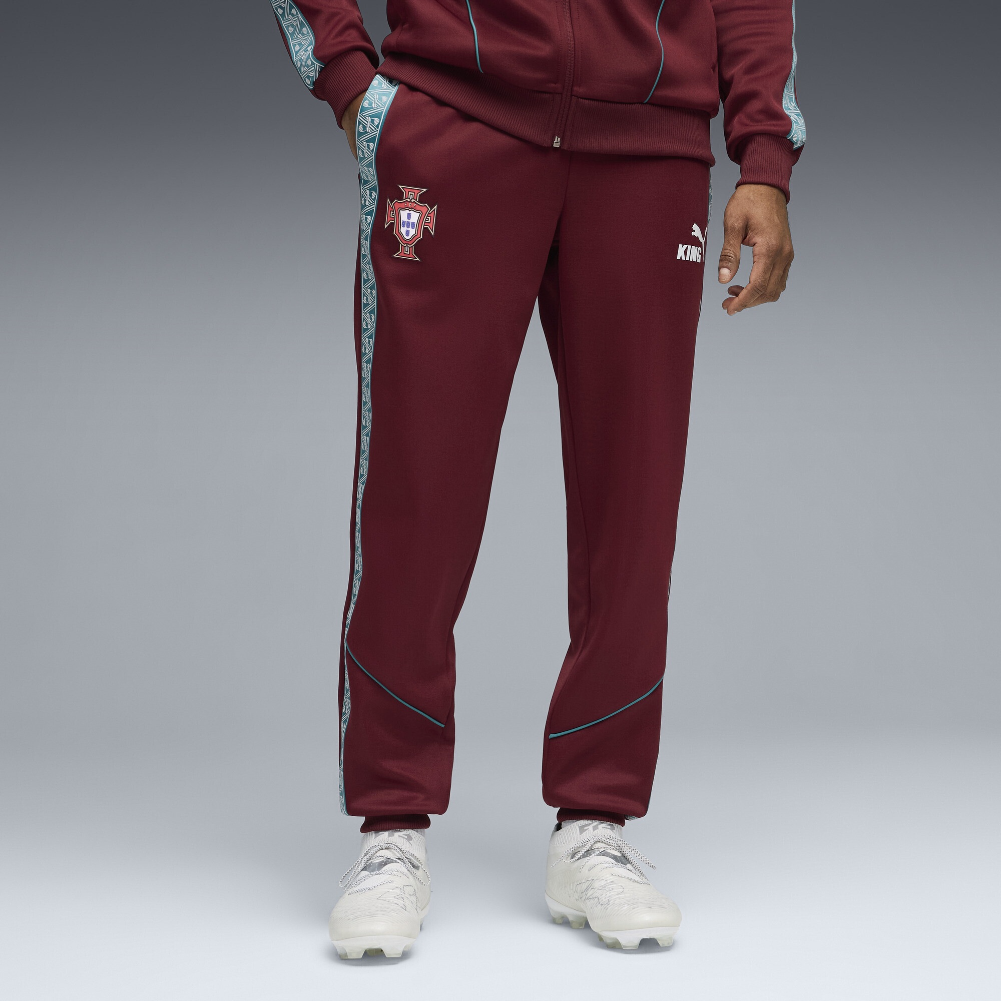 PUMA Sporthose "Portugal KING Slim Anthem Hose Herren" günstig online kaufen