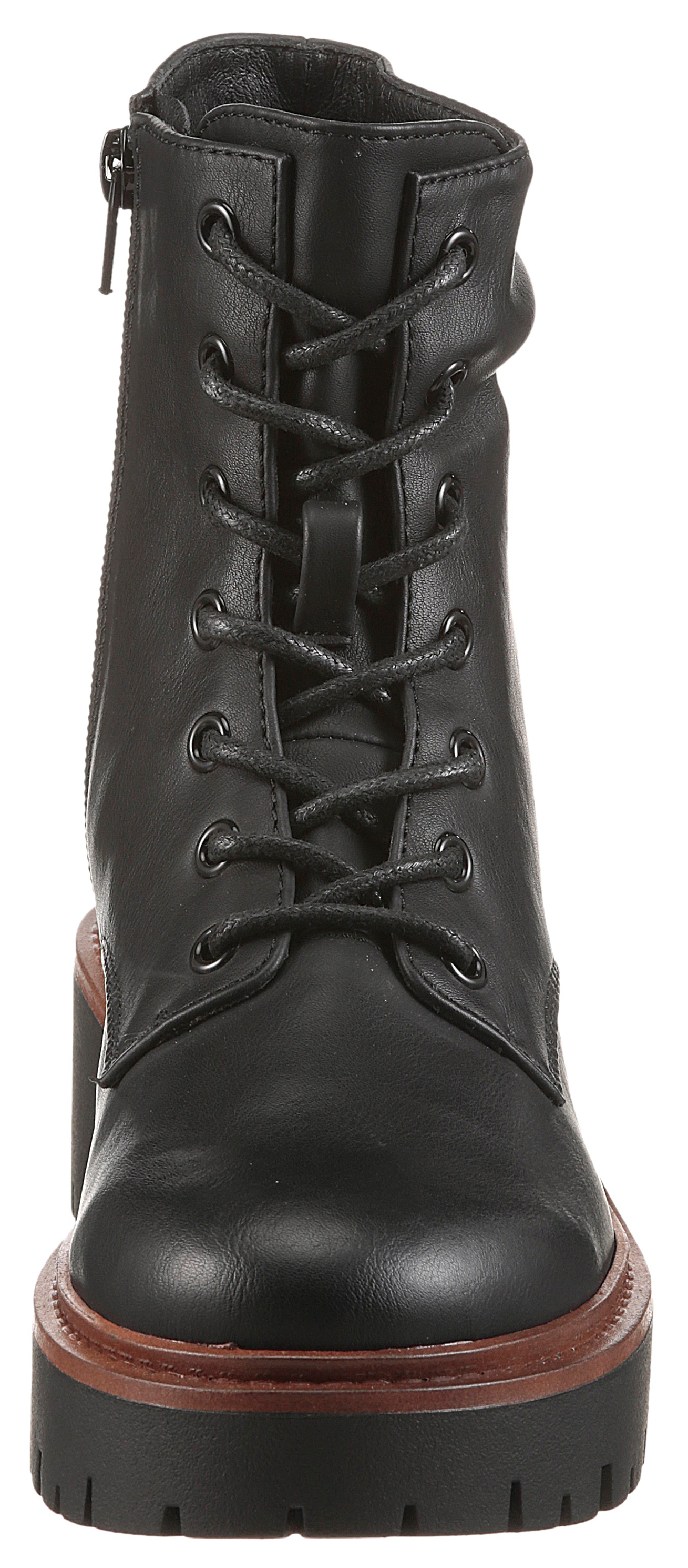 Aniston SHOES Schnürboots, Stiefelette, Schnürboots, Blockabsatz - NEUE KOLLEKTION