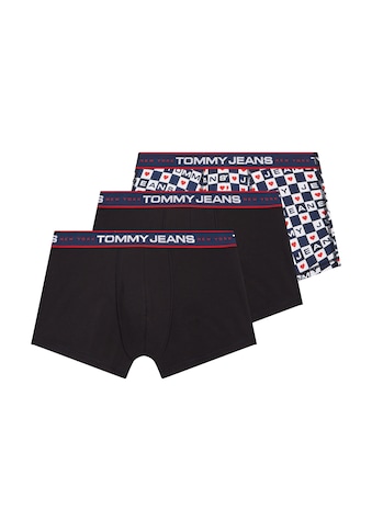TOMMY HILFIGER Underwear TRUNK »3P TRUNK PRINT« (Packung 3 St. ...