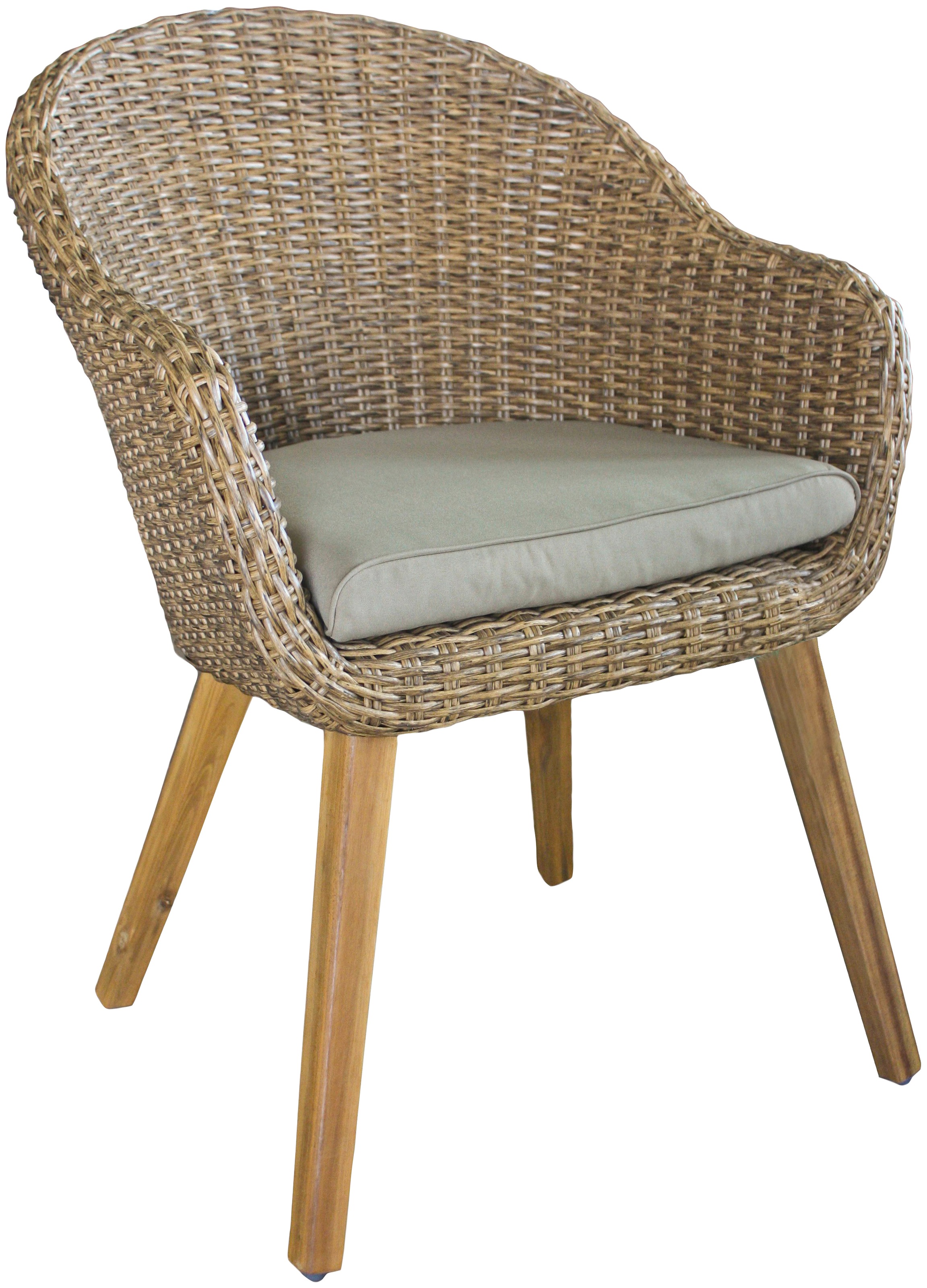 Garden Pleasure Garten-Essgruppe »CARSON«, (5 tlg.), mit bequemer Polsterung