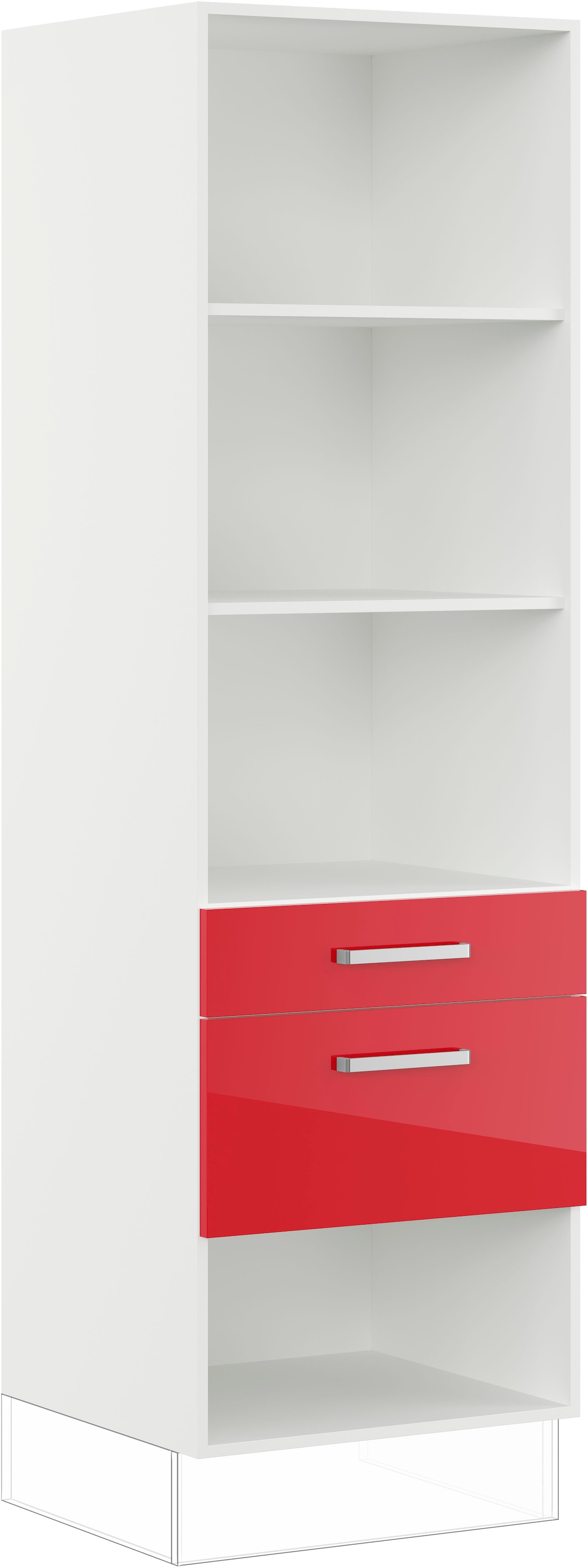 IMPULS KÜCHEN Seitenschrank ""Turin", Breite/Höhe: 60/190,7 cm, mit Soft-Cl günstig online kaufen