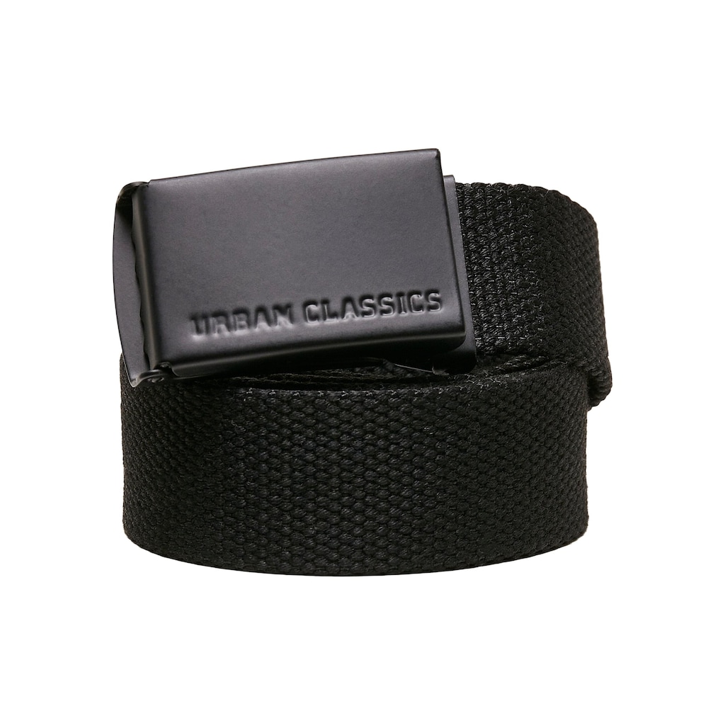 URBAN CLASSICS Hüftgürtel »Urban Classics Unisex Canvas Belt Kids 2-Pack«