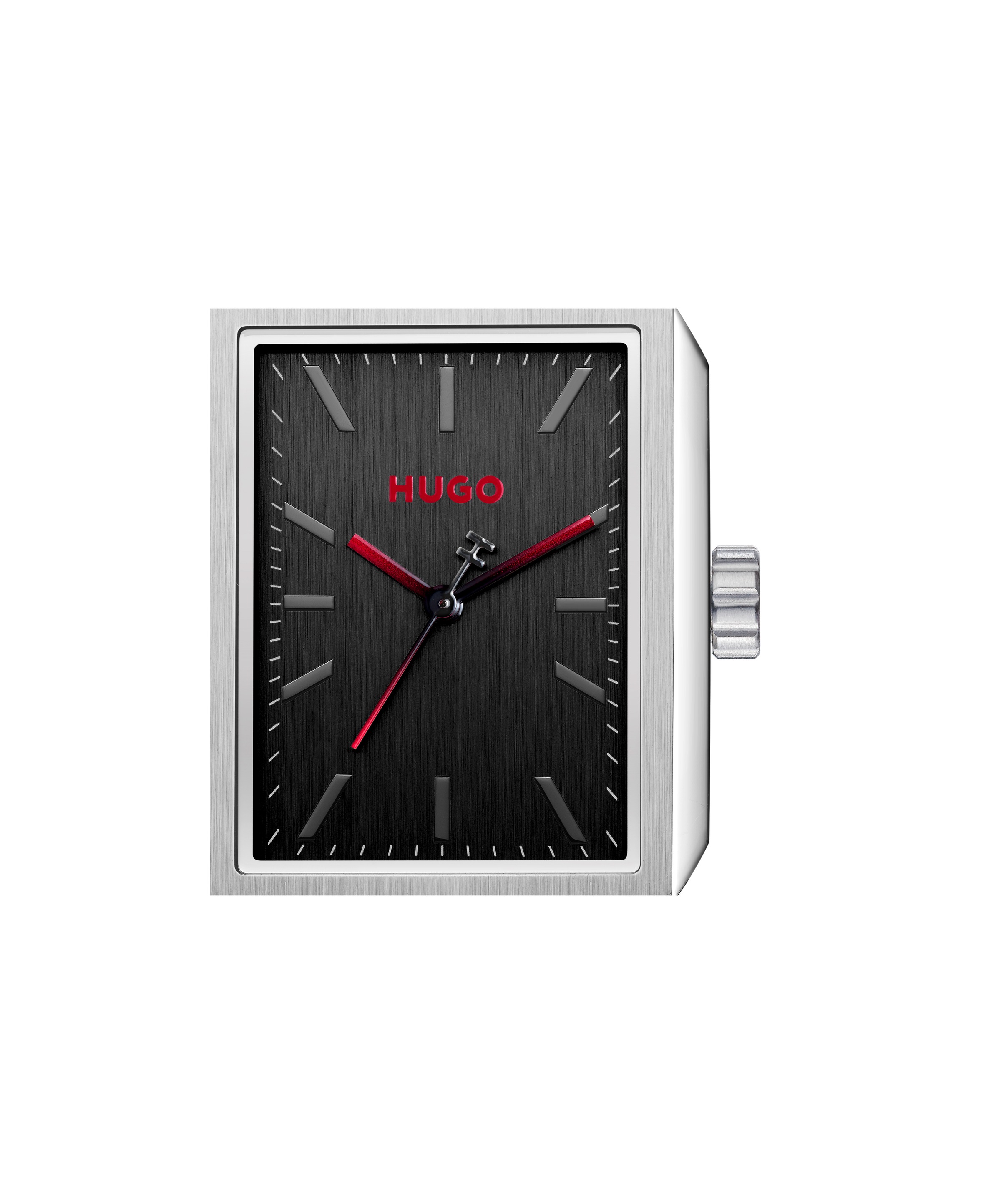 HUGO Quarzuhr »#STEEZE« Armbanduhr, Damenuhr, Herrenuhr, Lederarmband, analog