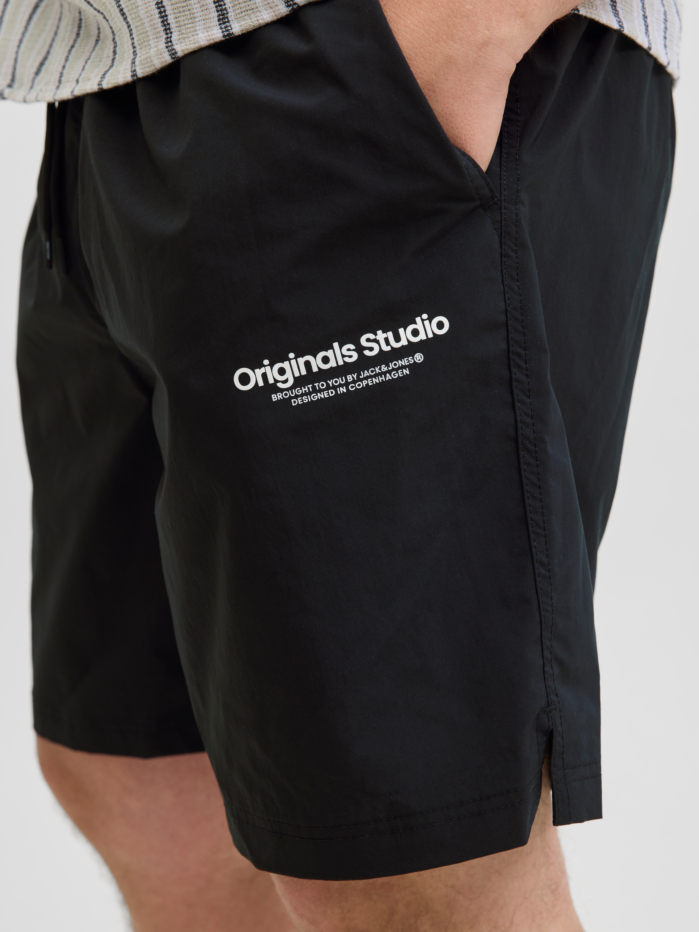 Jack & Jones PlusSize Badeshorts »JPSTNAXOS JJSWIM SHORTS VESTERBRO SN PLS«