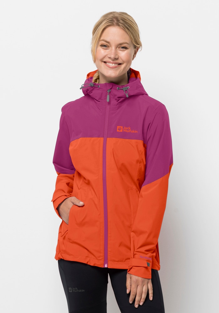 Jack Wolfskin Outdoorjacke "WEILTAL 2L JKT W", mit Kapuze günstig online kaufen