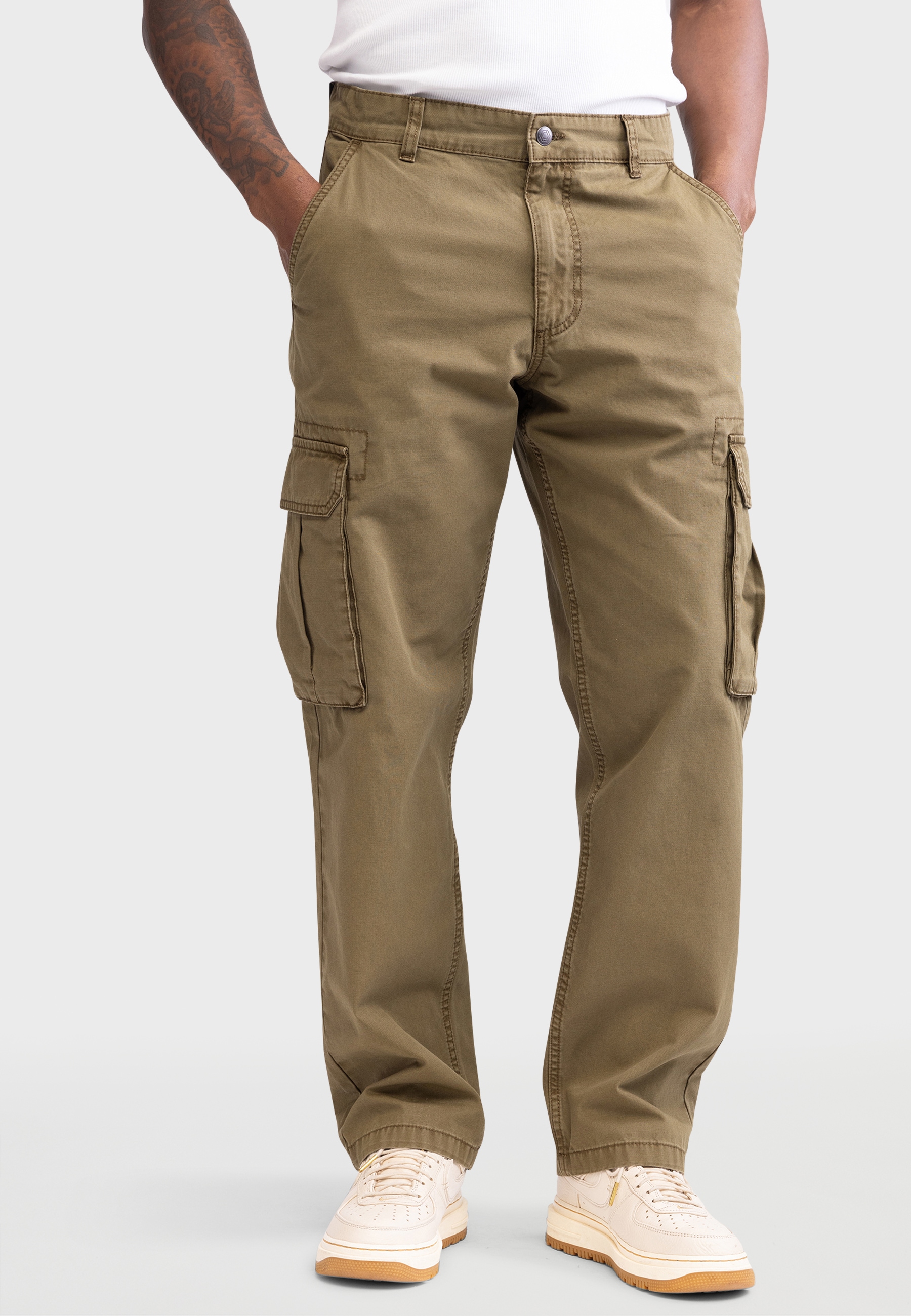 REDEFINED REBEL Stoffhose "Redefined Rebel Pants RRRicky Ricky Pants Cargo COMFORT FIT"