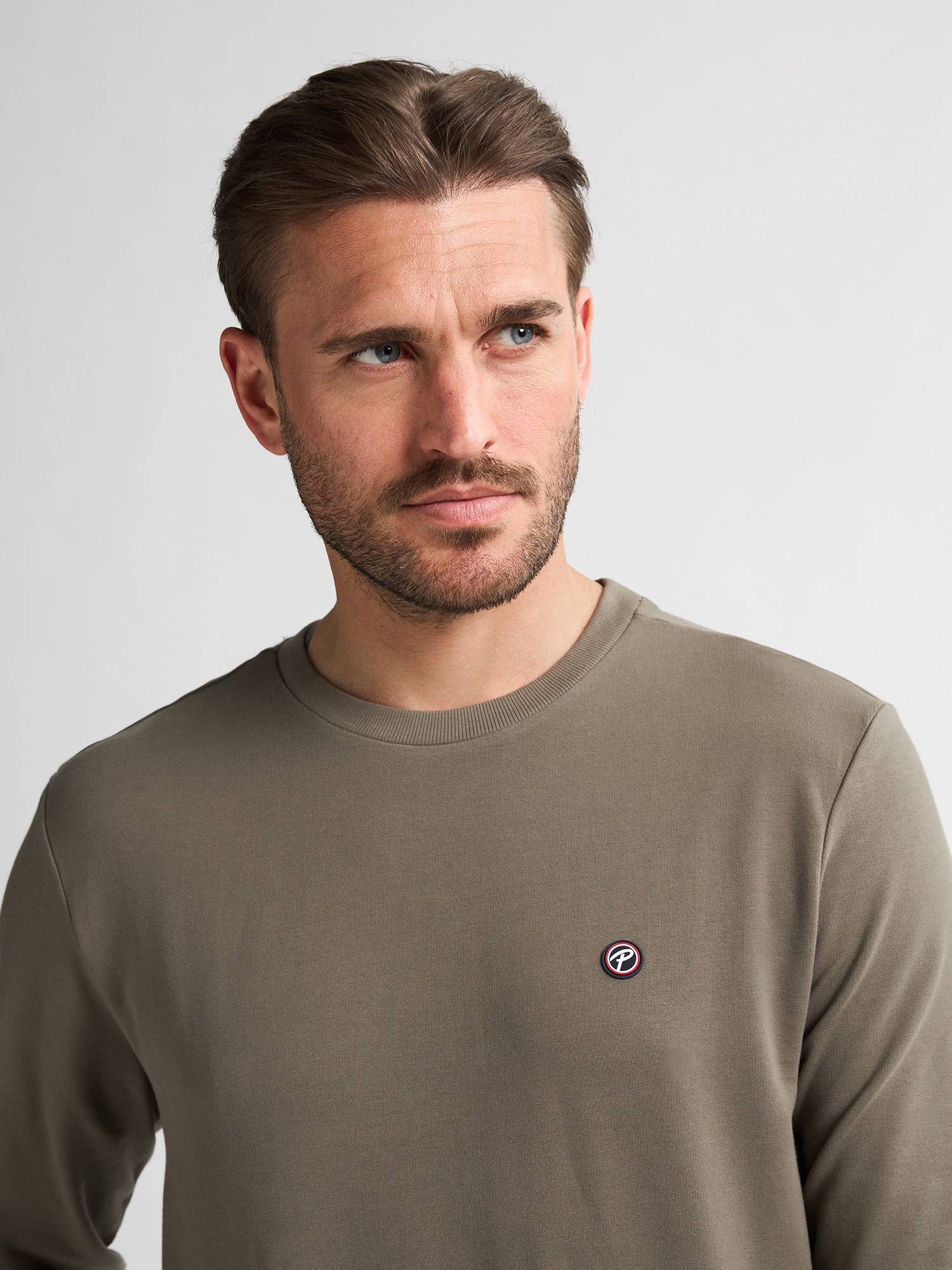 Thumbnail - Petrol Industries Sweatshirt, mit Logo Stickerei