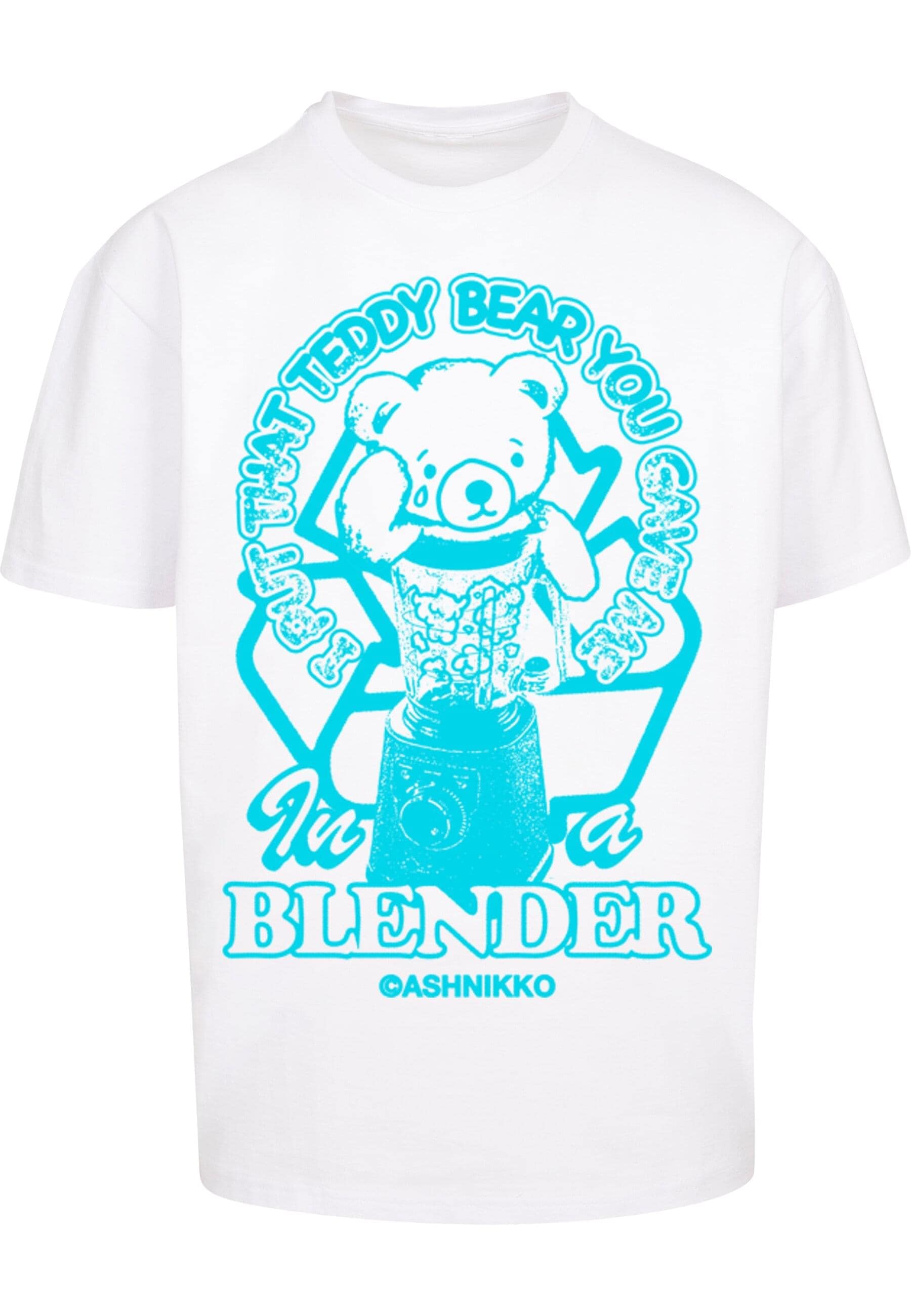 Merchcode T-Shirt "Merchcode Ashnikko - Blender Oversized Tee" günstig online kaufen