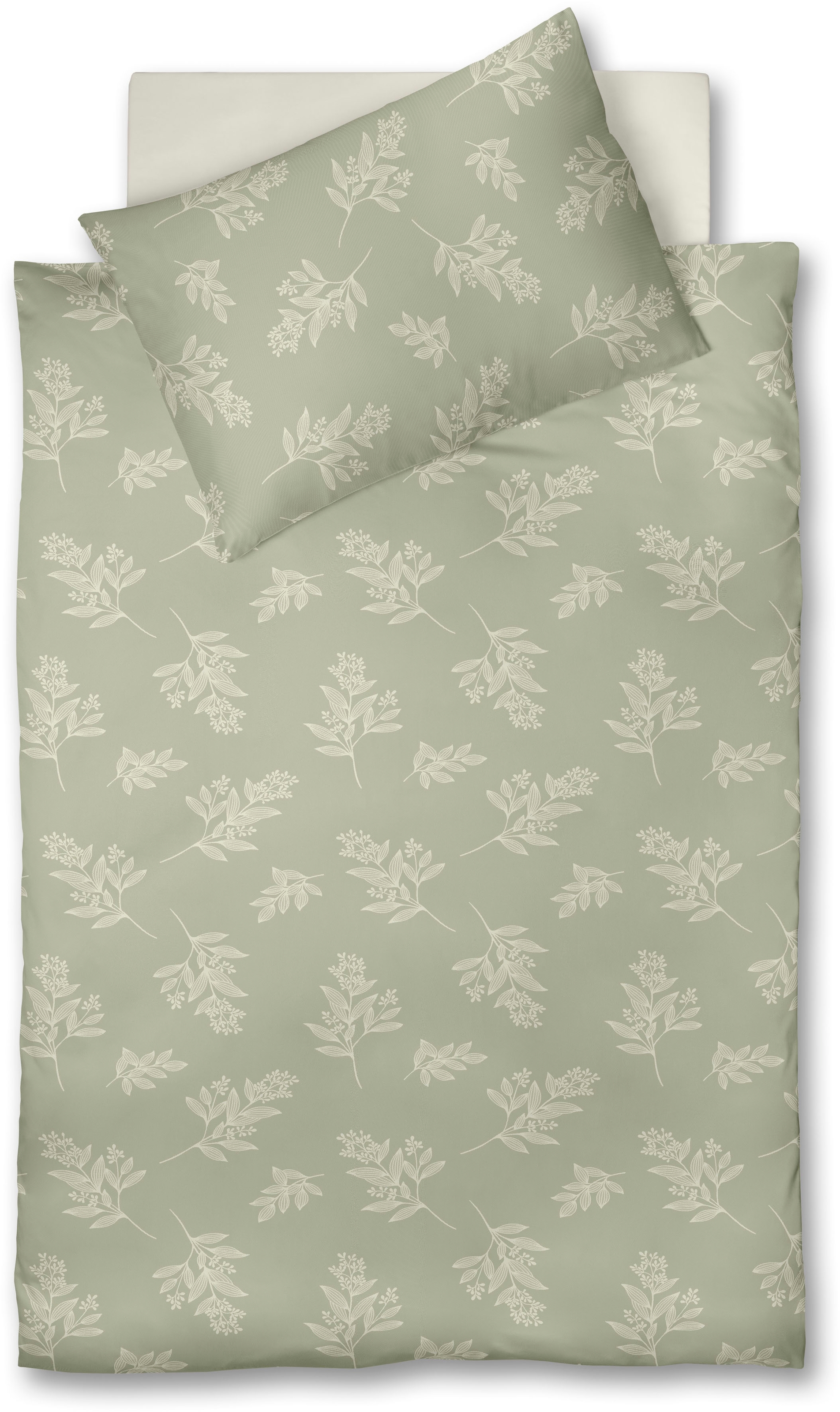 fleuresse Bettwäsche "Lech 4232" 3 Stk. tlg. Jacquard Flanell, Baumwolle, i günstig online kaufen