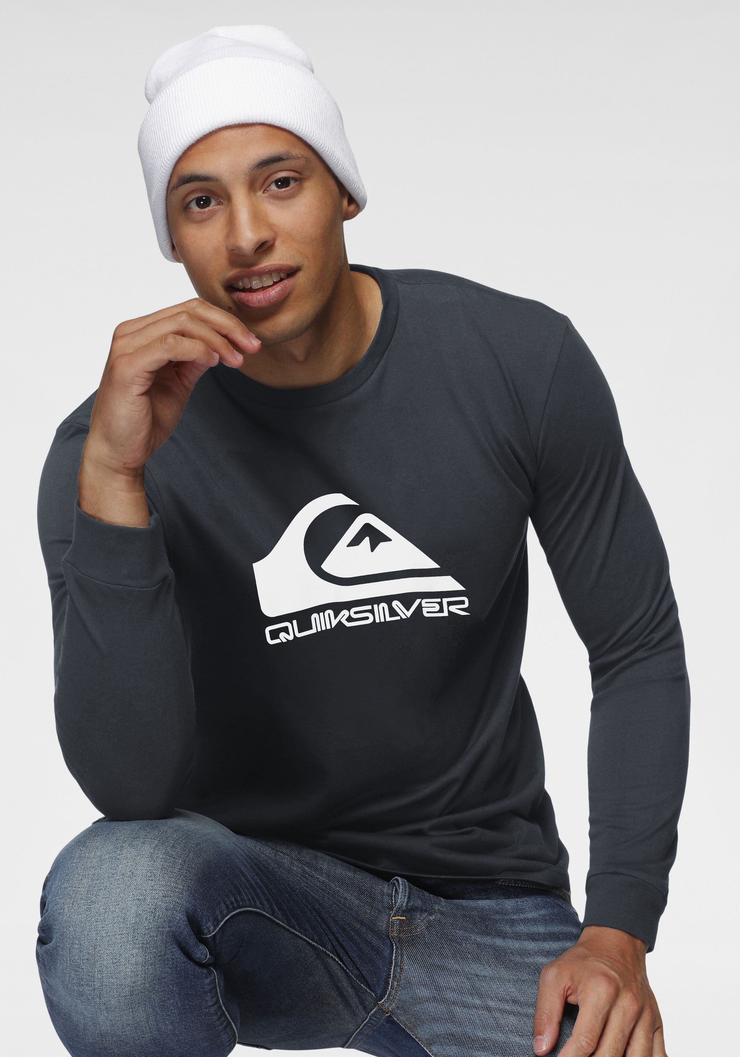 Thumbnail - Quiksilver Langarmshirt, (Packung, 2 tlg., 2er-Pack)
