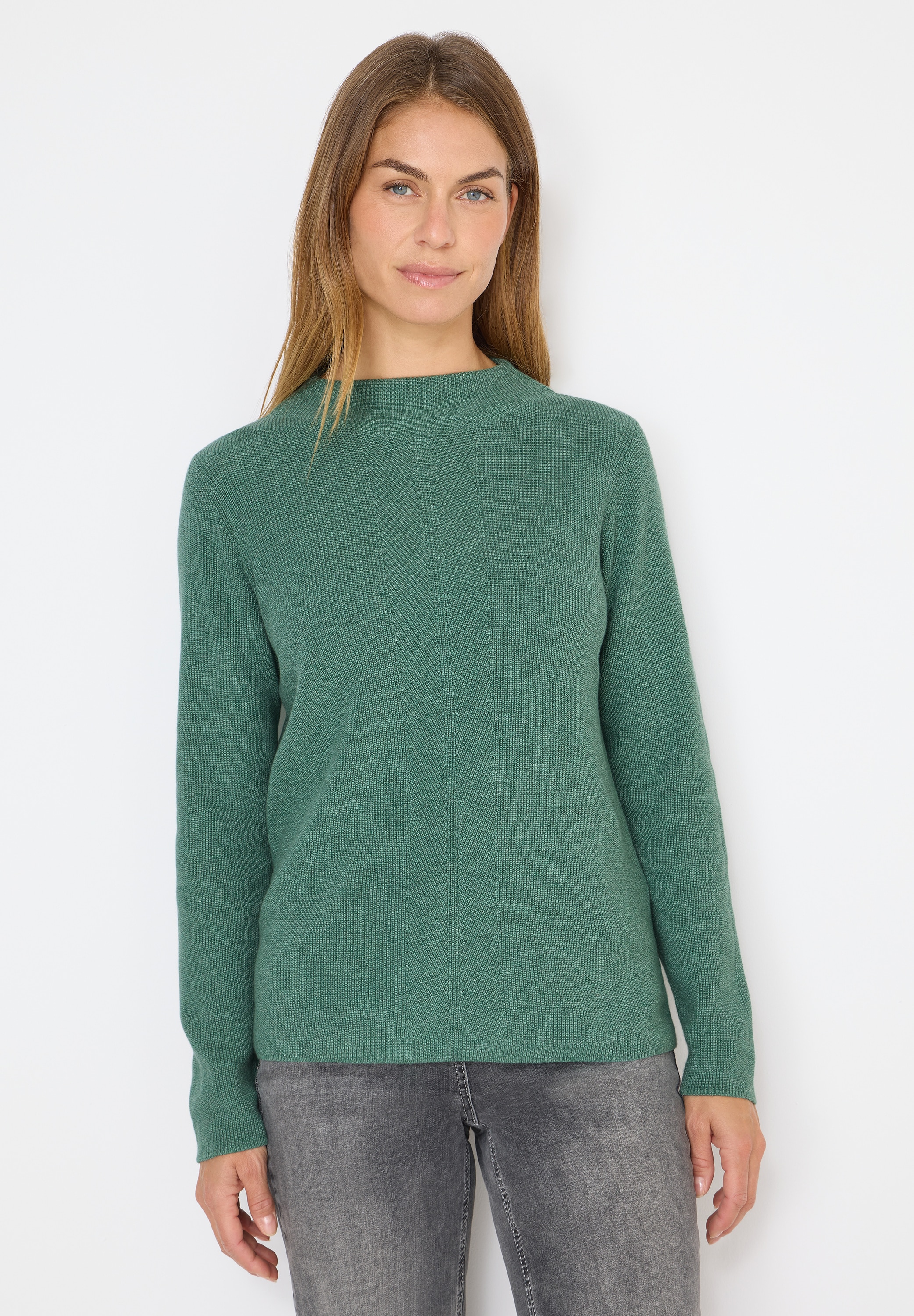 Cecil Strickpullover aus reiner Baumwolle günstig online kaufen