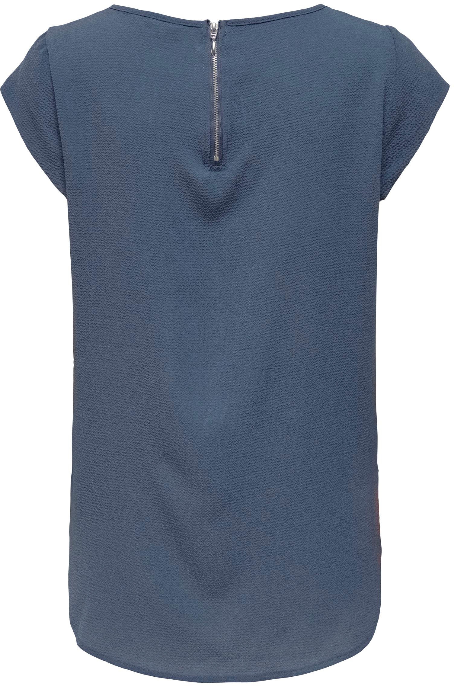 ONLY Kurzarmbluse »ONLVIC S/S SOLID TOP NOOS PTM«