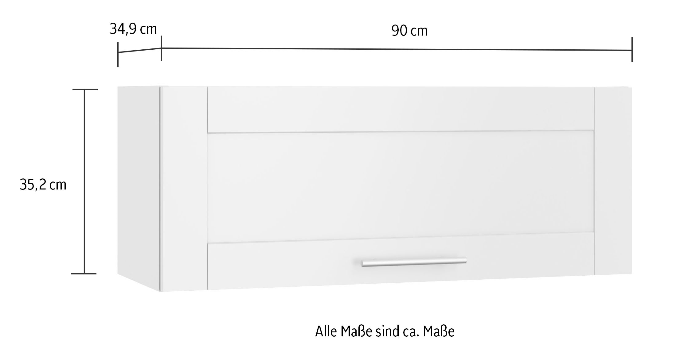 OPTIFIT Klapphängeschrank »Ahus«, Breite 90 cm bestellen | BAUR