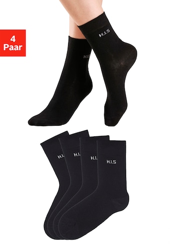 H.I.S Socken, (4 Paar), ohne einschneidendes Bündchen kaufen