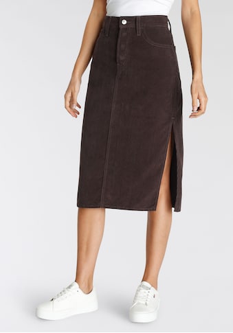 Levi's ® Cordrock »Side Slit Skirt«