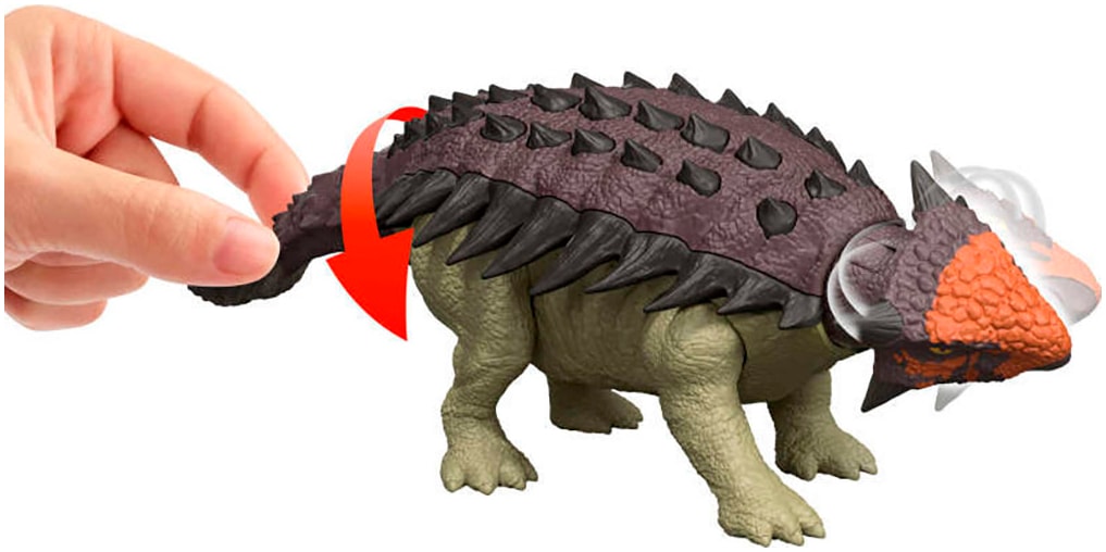 Mattel® Spielfigur »Jurassic World, Rebirth, Wild Roar Ankylosaurus«