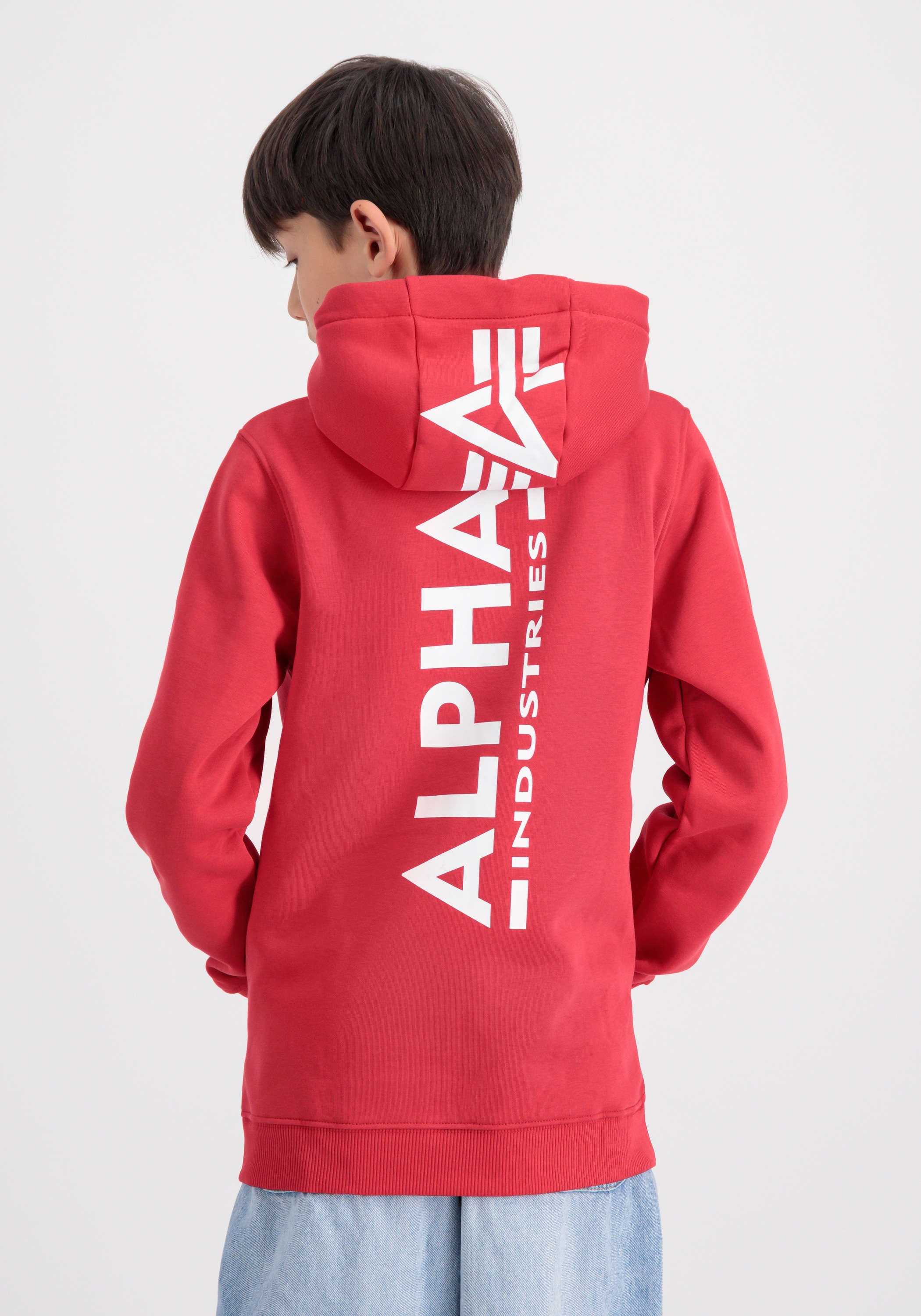 Alpha Industries Hoodie »Alpha Industries Kids - Hoodies Back Print Hoodie Kids«