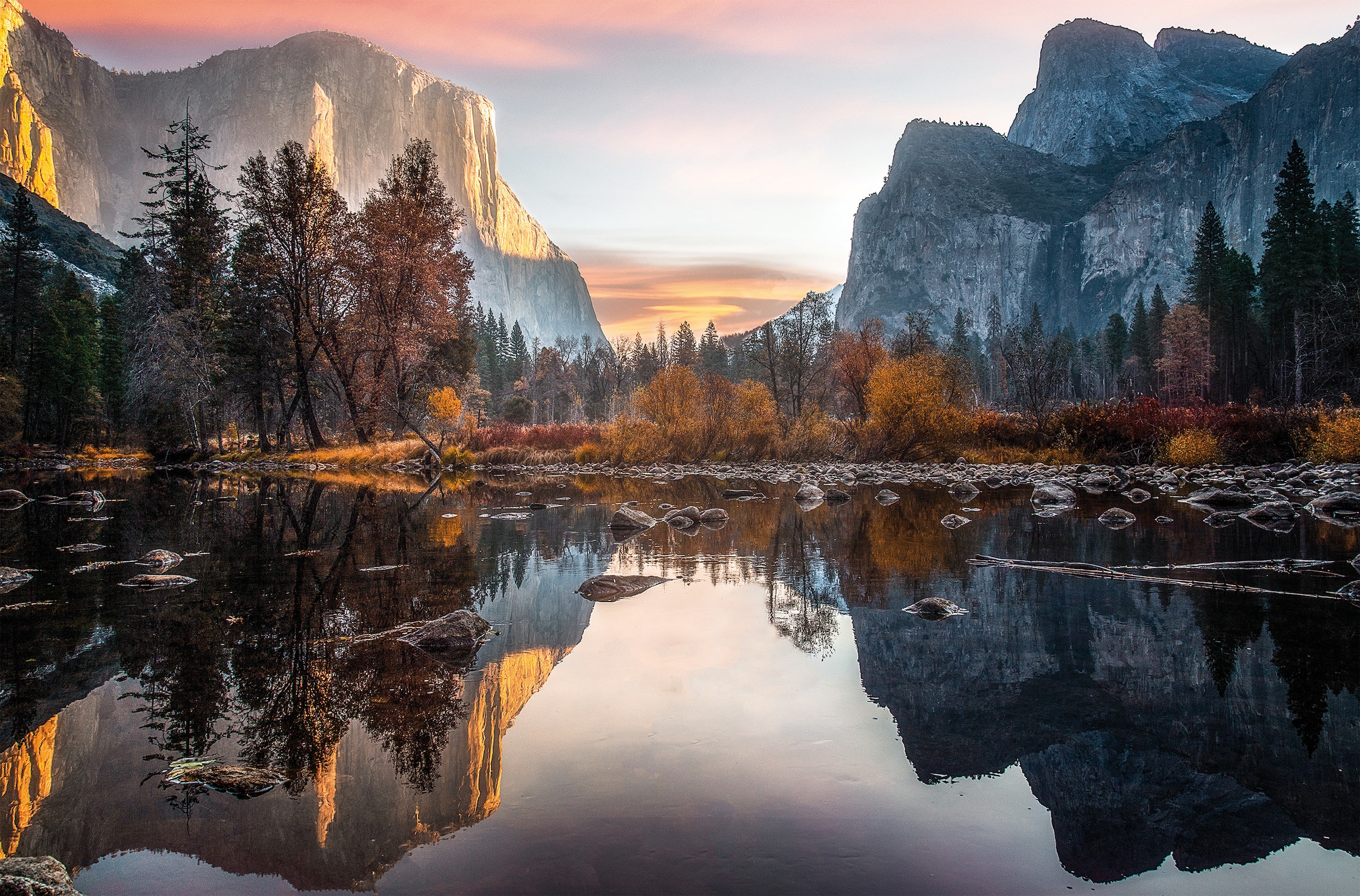 Bönninghoff Leinwandbild "Yosemite Nationalpark", Natur, (1 St.), BxH: 118x78 cm