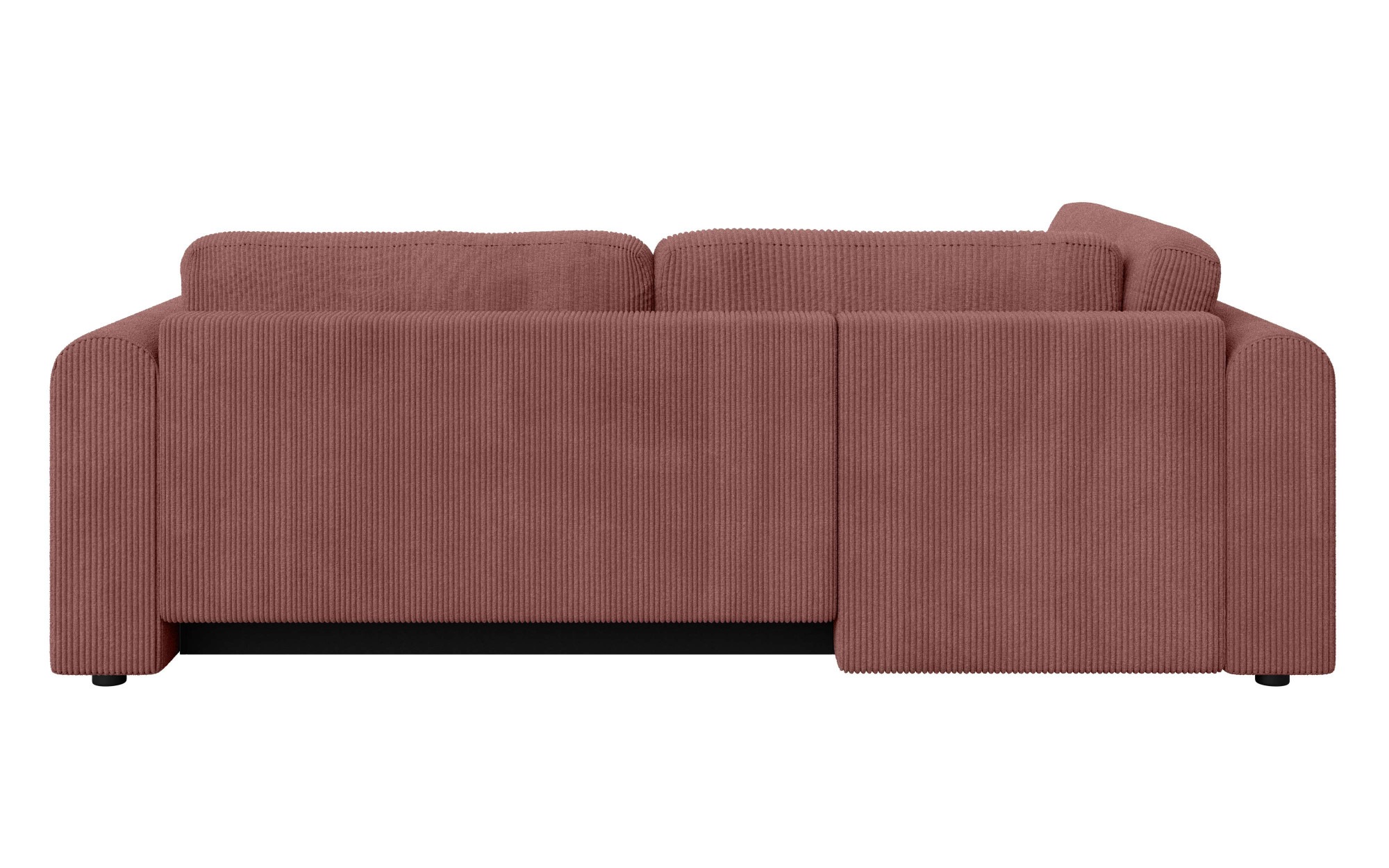 INOSIGN Ecksofa »Zacharia wahlweise Schlafsofa mit Bettkasten, B/T/H 250/166/86 cm«, L-Form mit Wellenunterfederung, Ottomane rechts oder links bestellbar