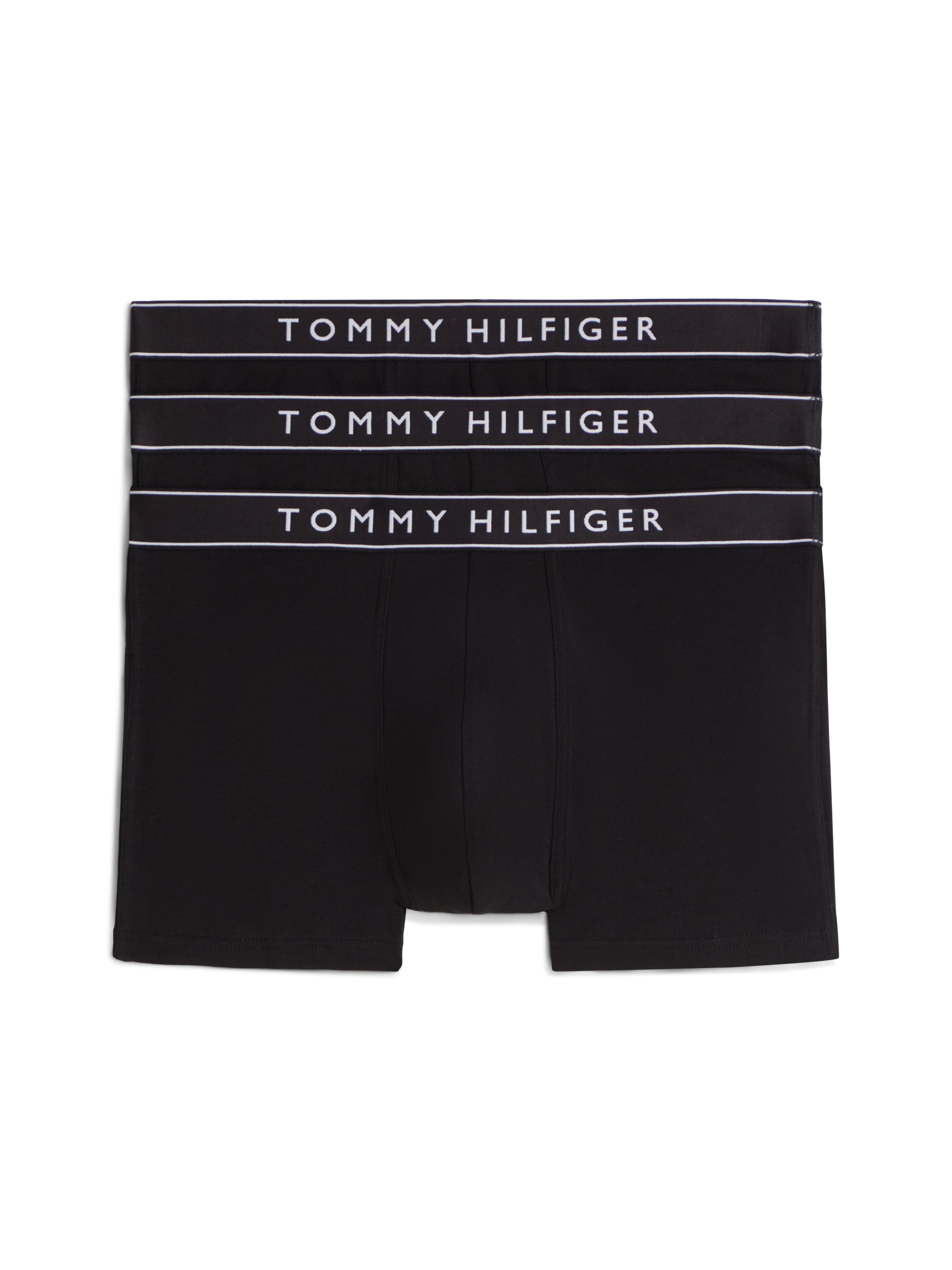 Herren Trunk "DTM", TOMMY HILFIGER UNDERWEAR, Gr. XXL3x schwarz, Webqualität, Obermaterial: 95% Baumwolle, 5% Elasthan, unifarben, Unterhosen,
