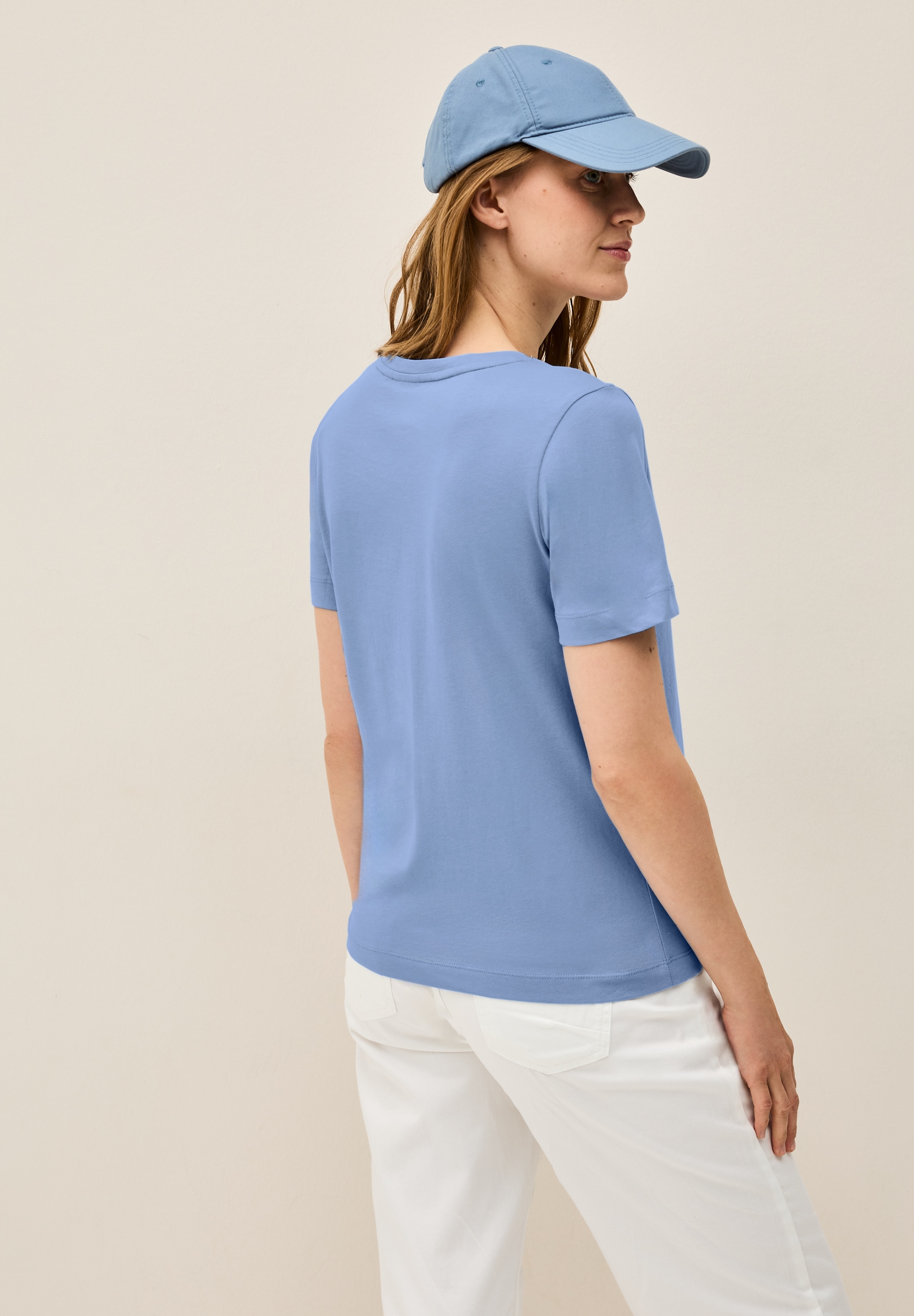 Cecil T-Shirt, aus reiner Baumwolle