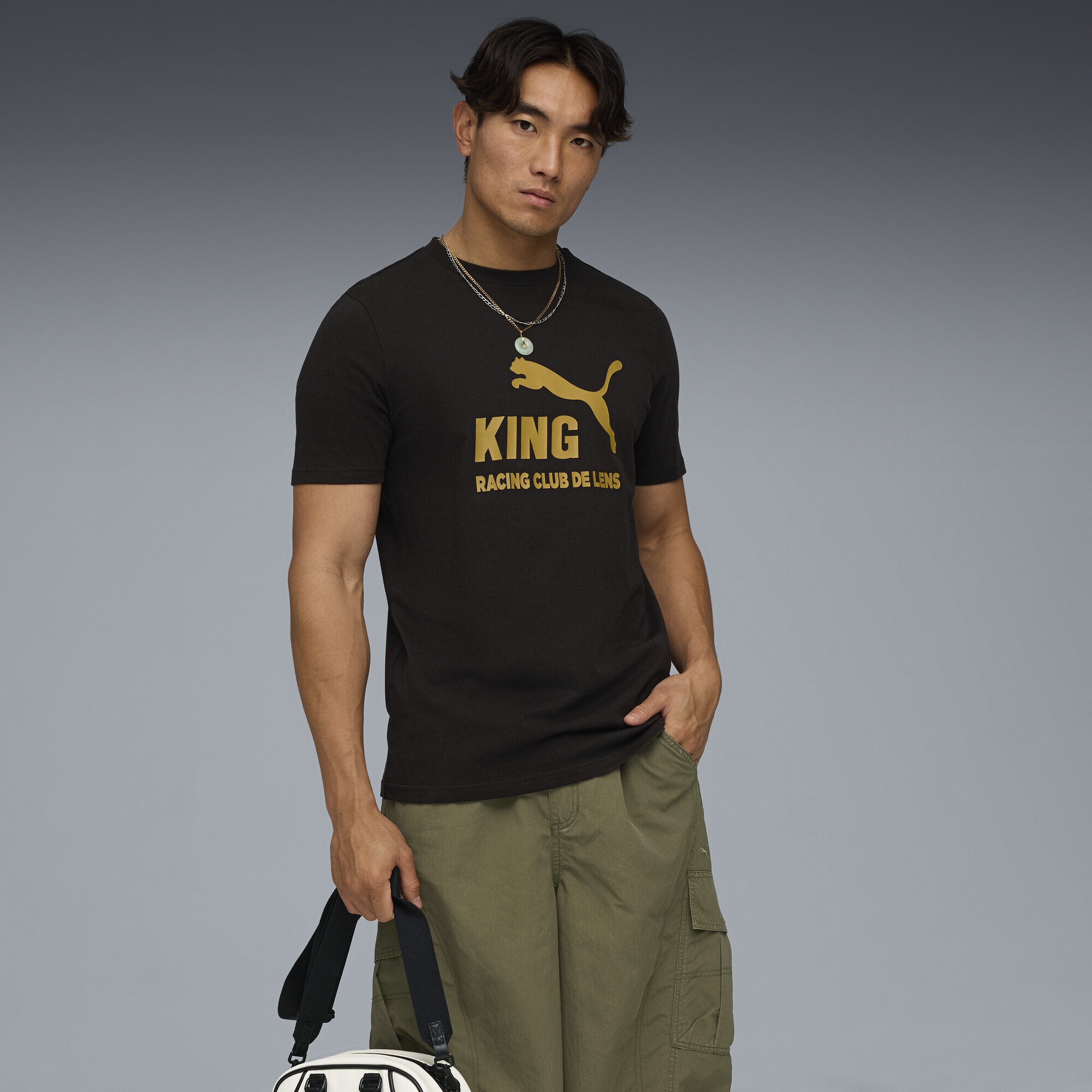 PUMA T-Shirt »RC Lens KING Logo T-Shirt Herren«