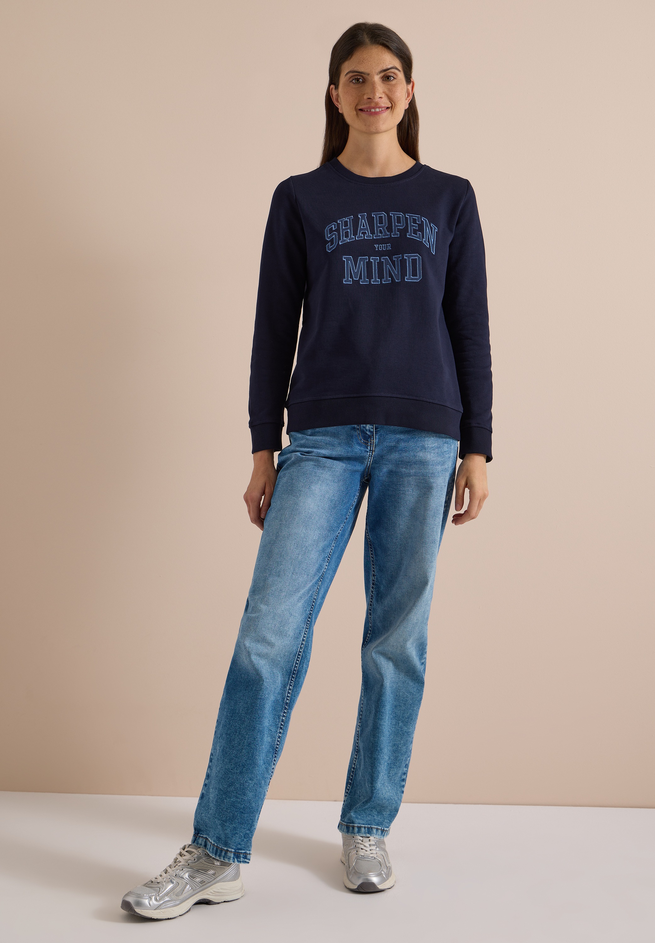 Cecil Sweatshirt , mit Wording
