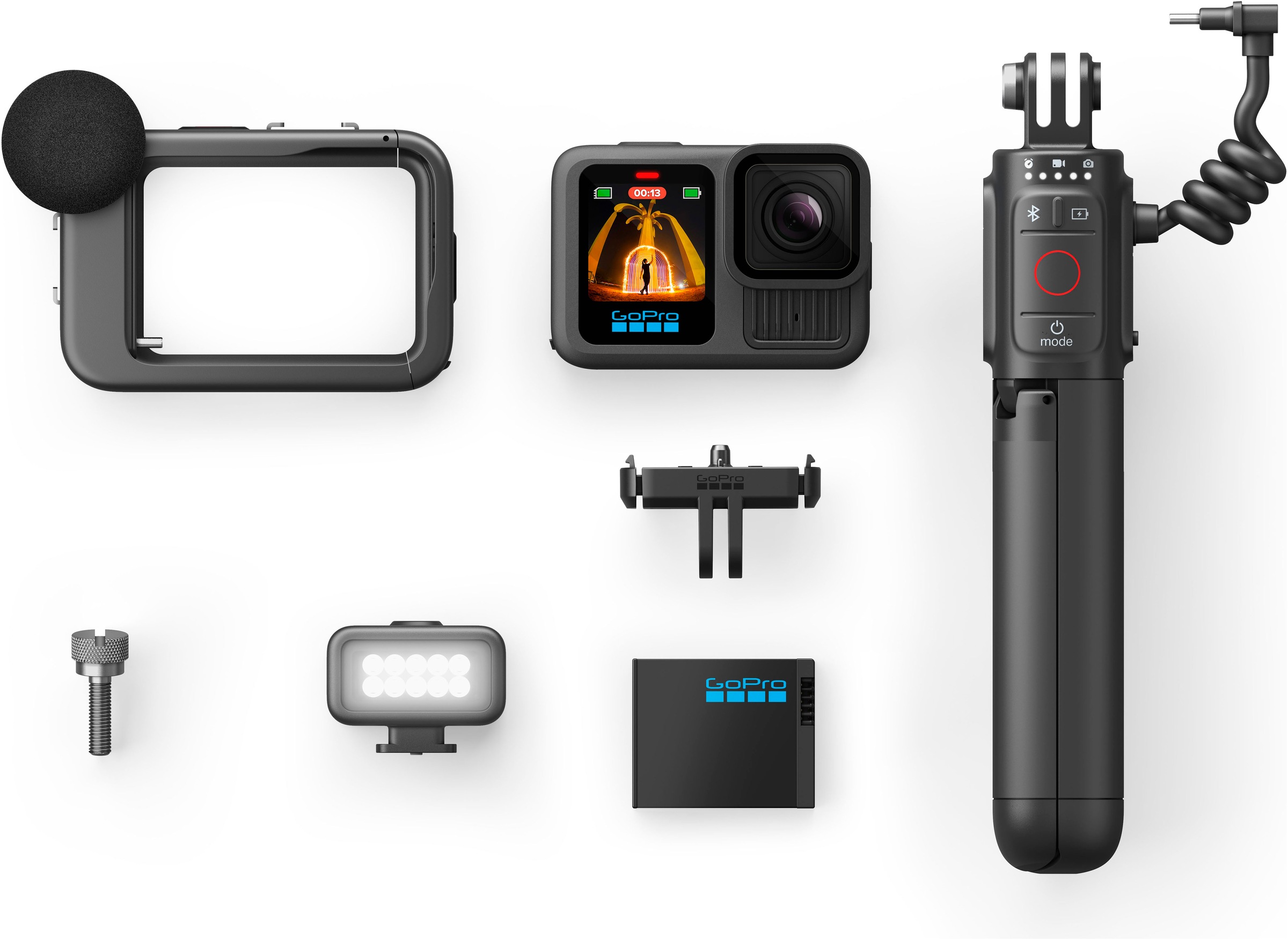 GoPro Camcorder »HERO13 Black Creator Edition«, 4K Ultra HD, Bluetooth-WLAN (Wi-Fi)