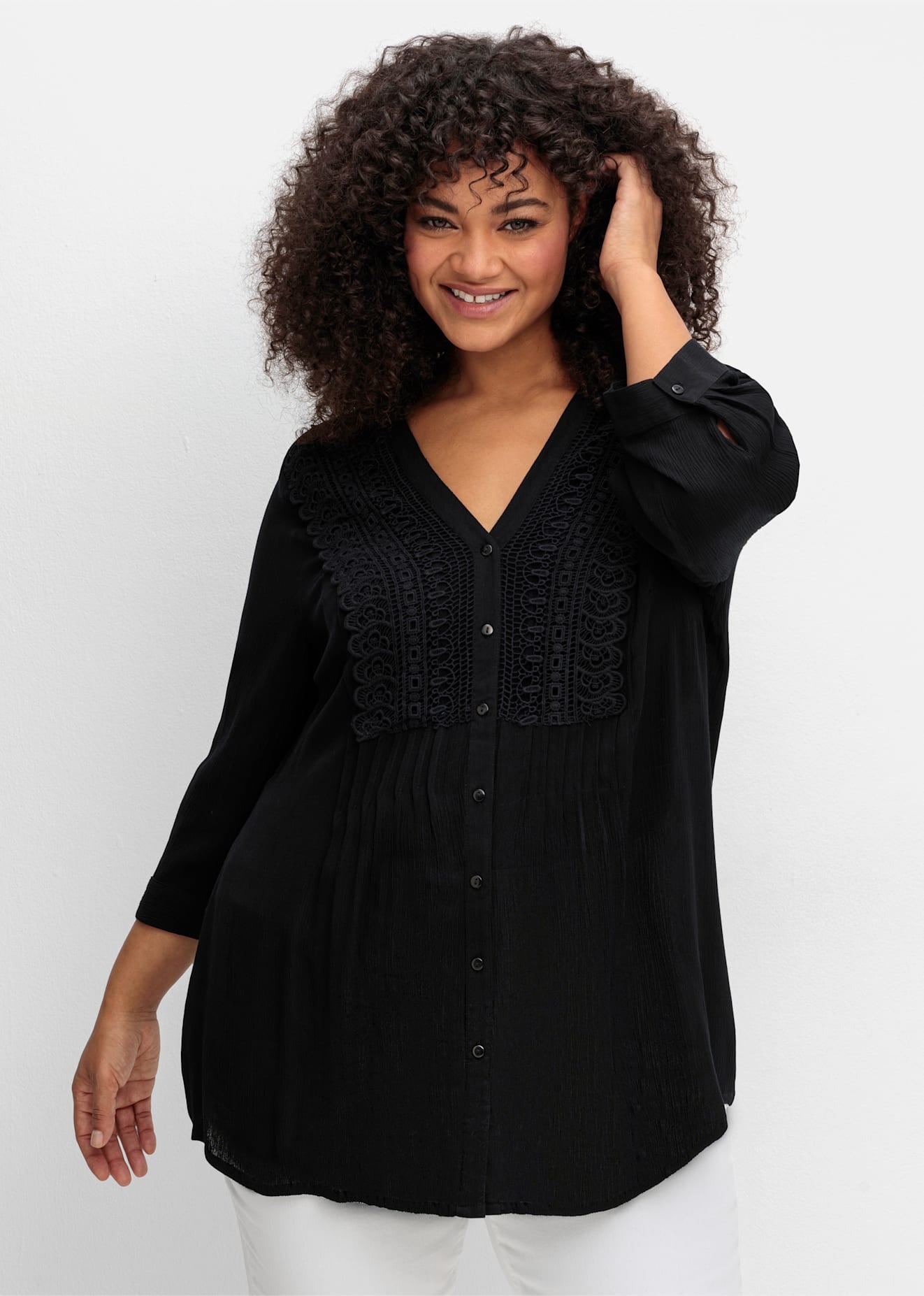 sheego by Joe Browns Crepebluse