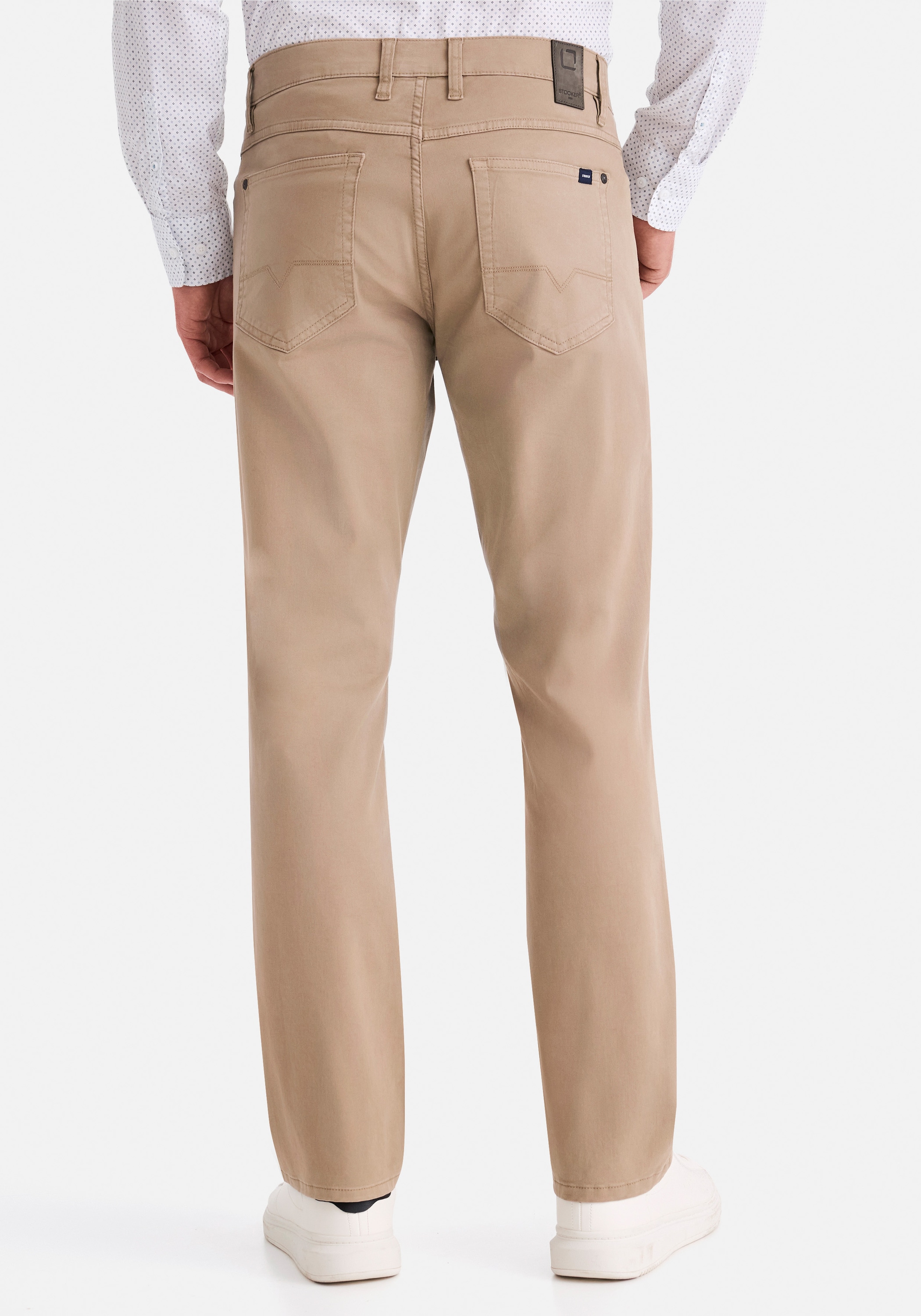 Stooker Men 5-Pocket-Hose »Men Frisco Colour Straight Fit Men«, Straight Fit Casual Clean Wash Twill Coloured Comfort Flex! für Herren