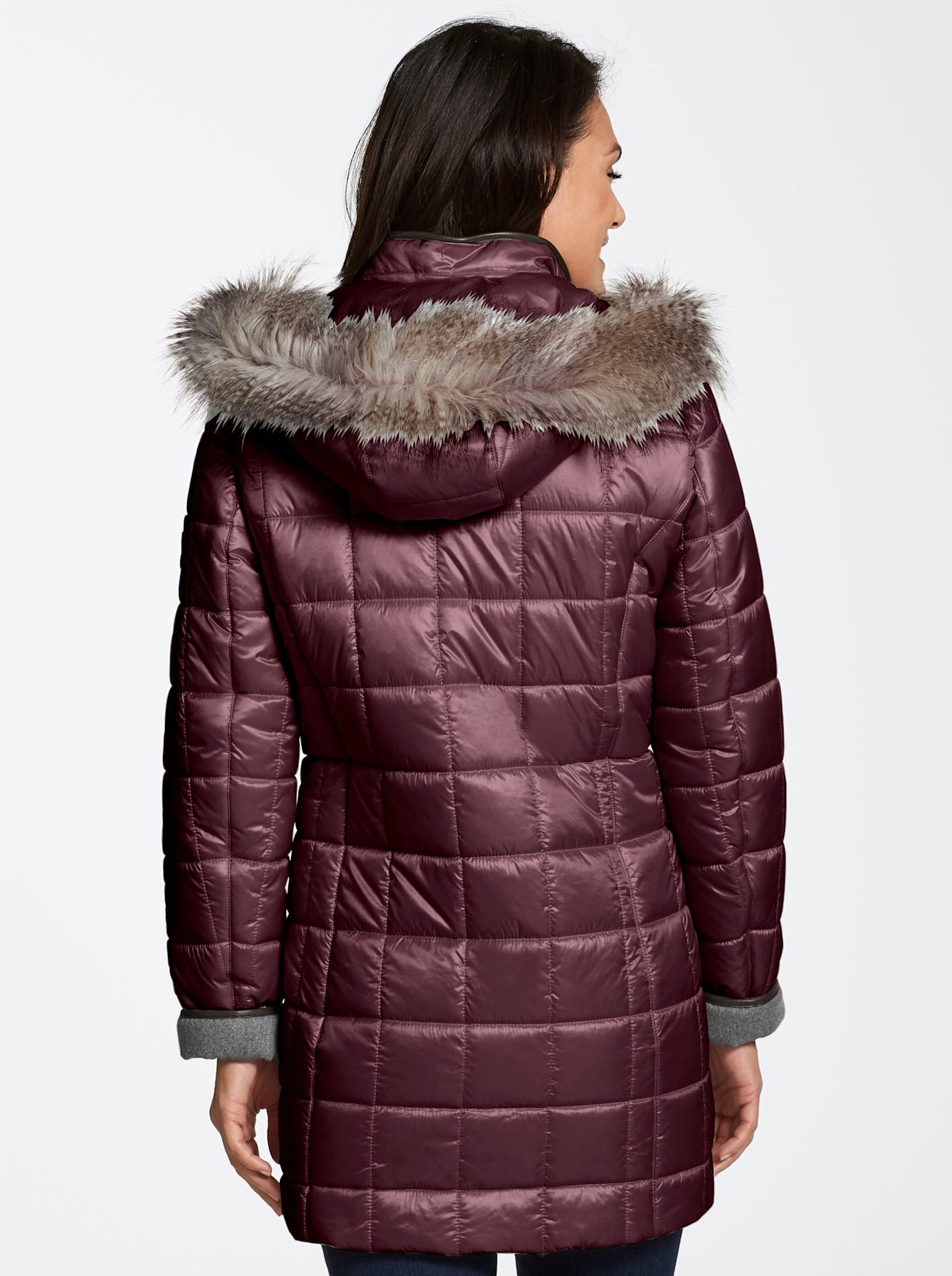 Thumbnail - Casual Looks Steppjacke, mit Kapuze