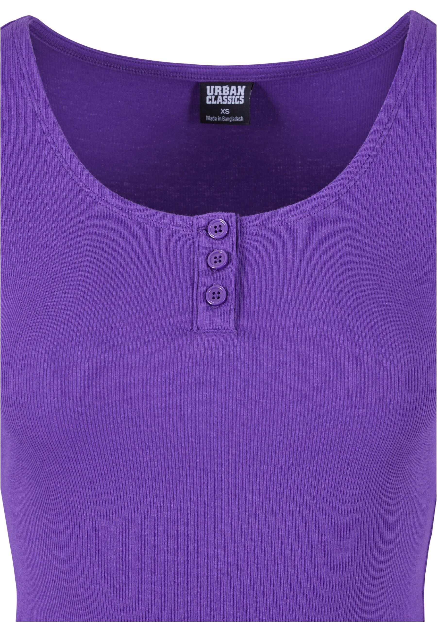URBAN CLASSICS T-Shirt »Urban Classics Damen Ladies Rib Babylock Tee«, (1 tlg.)
