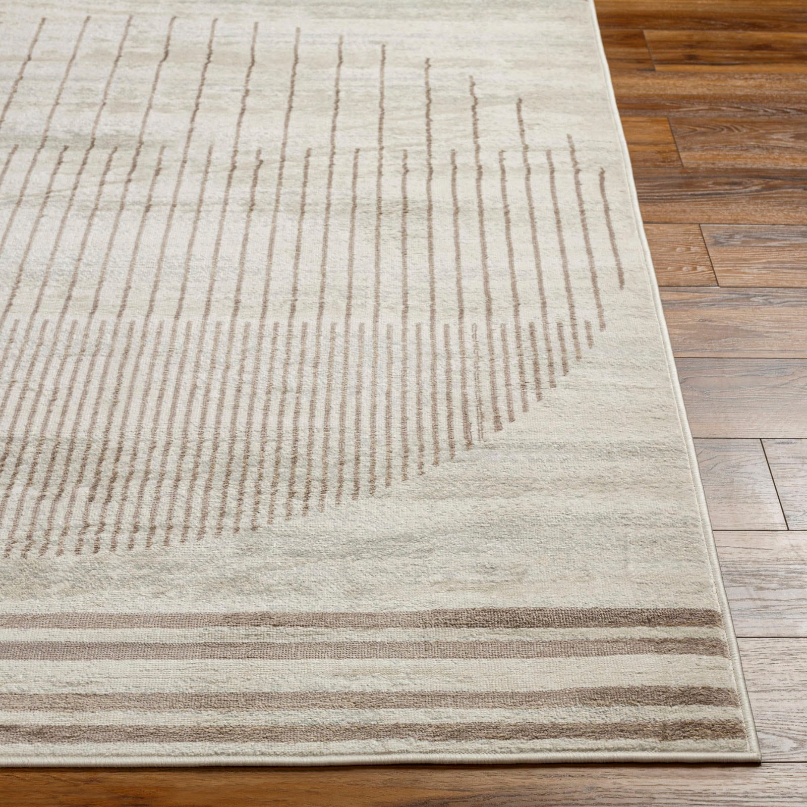Livabliss Teppich »SANTIAGO«, rechteckig, 10 mm Höhe, Skandinavischer Teppich, Kurzflor Boho-Wohnzimmerteppich, Läufer