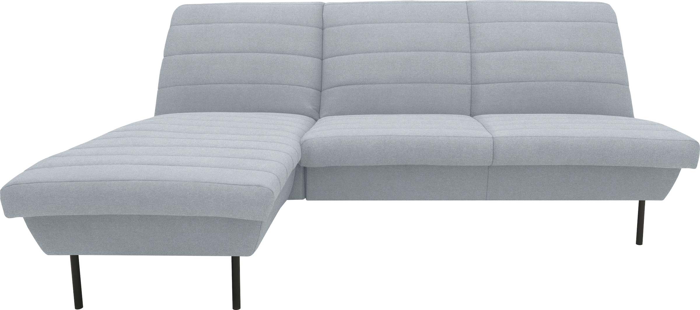 LOOKS by Wolfgang Joop Ecksofa "LOOKS IX L-Form" Quersteppung, ohne Armlehnen
