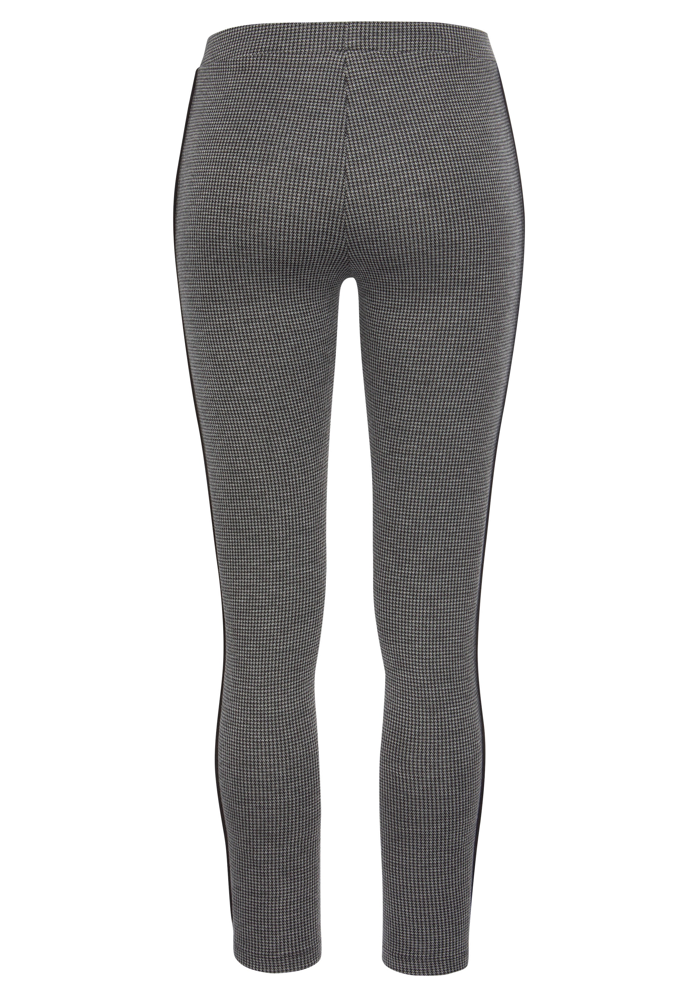 LASCANA Leggings, mit Pepita Muster