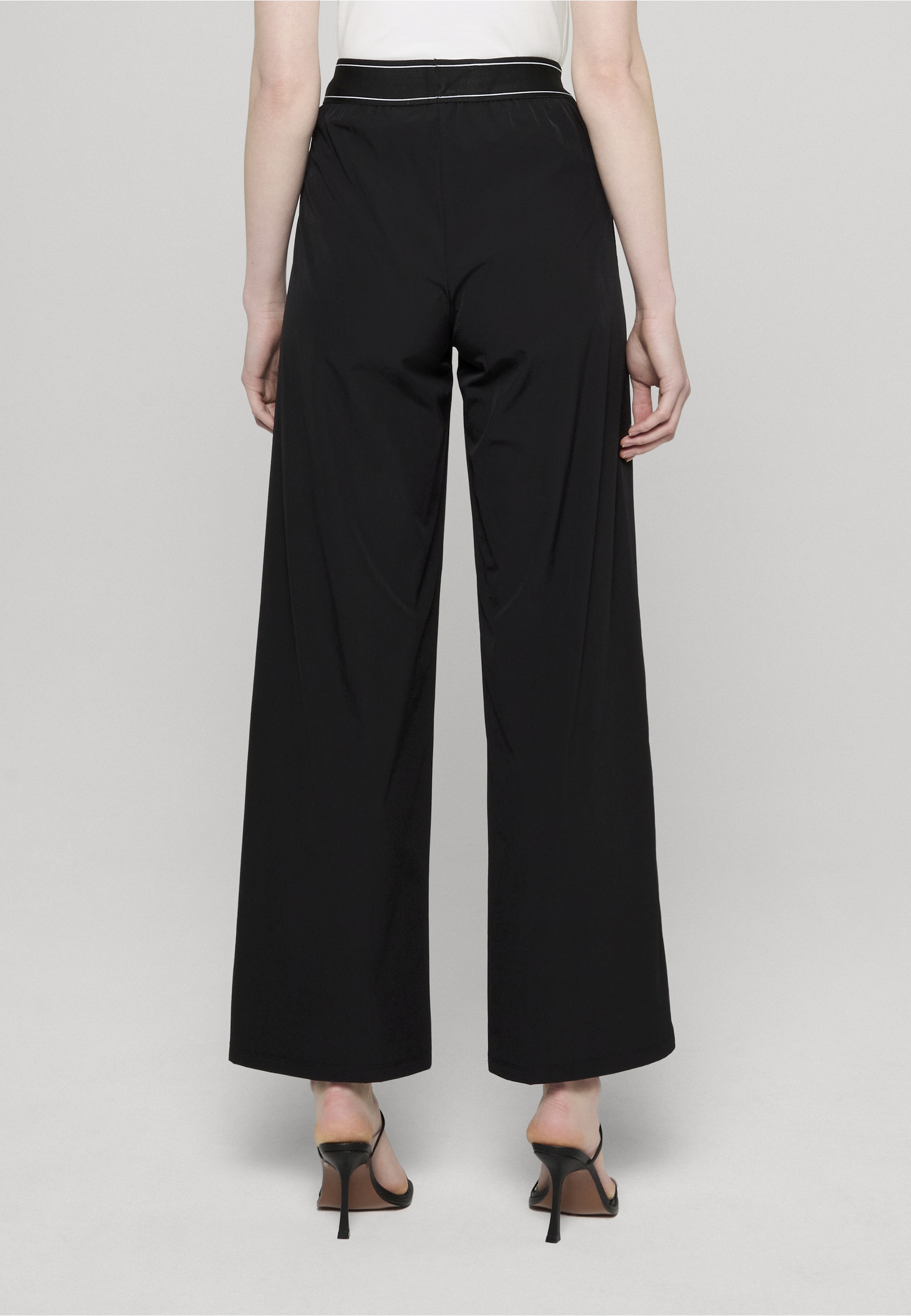 Another Cotton Lab Schlagjeans »Another Cotton Lab Another Wide Leg Pant«